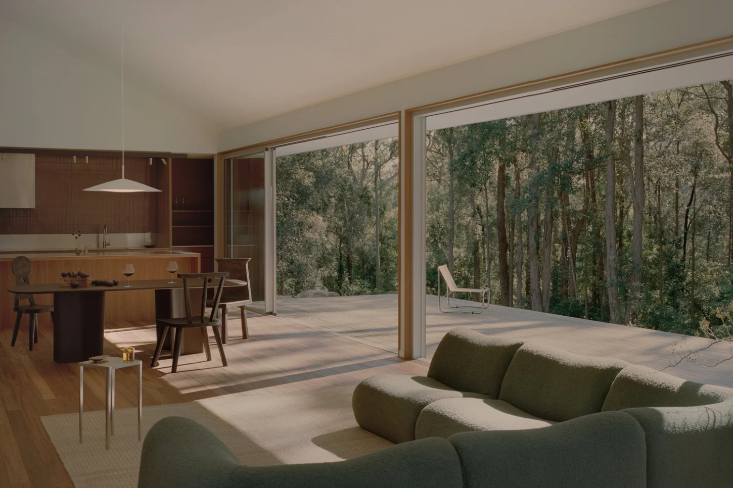 Ironbark House by Sydney-based Klaus Carson Studio is a careful study on minimalist home