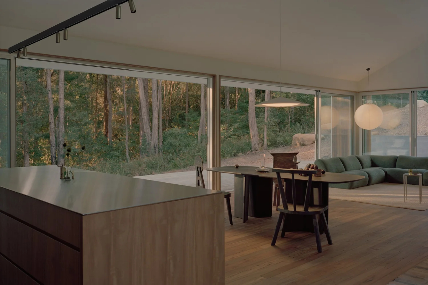 Ironbark House by Sydney-based Klaus Carson Studio is a careful study on minimalist home