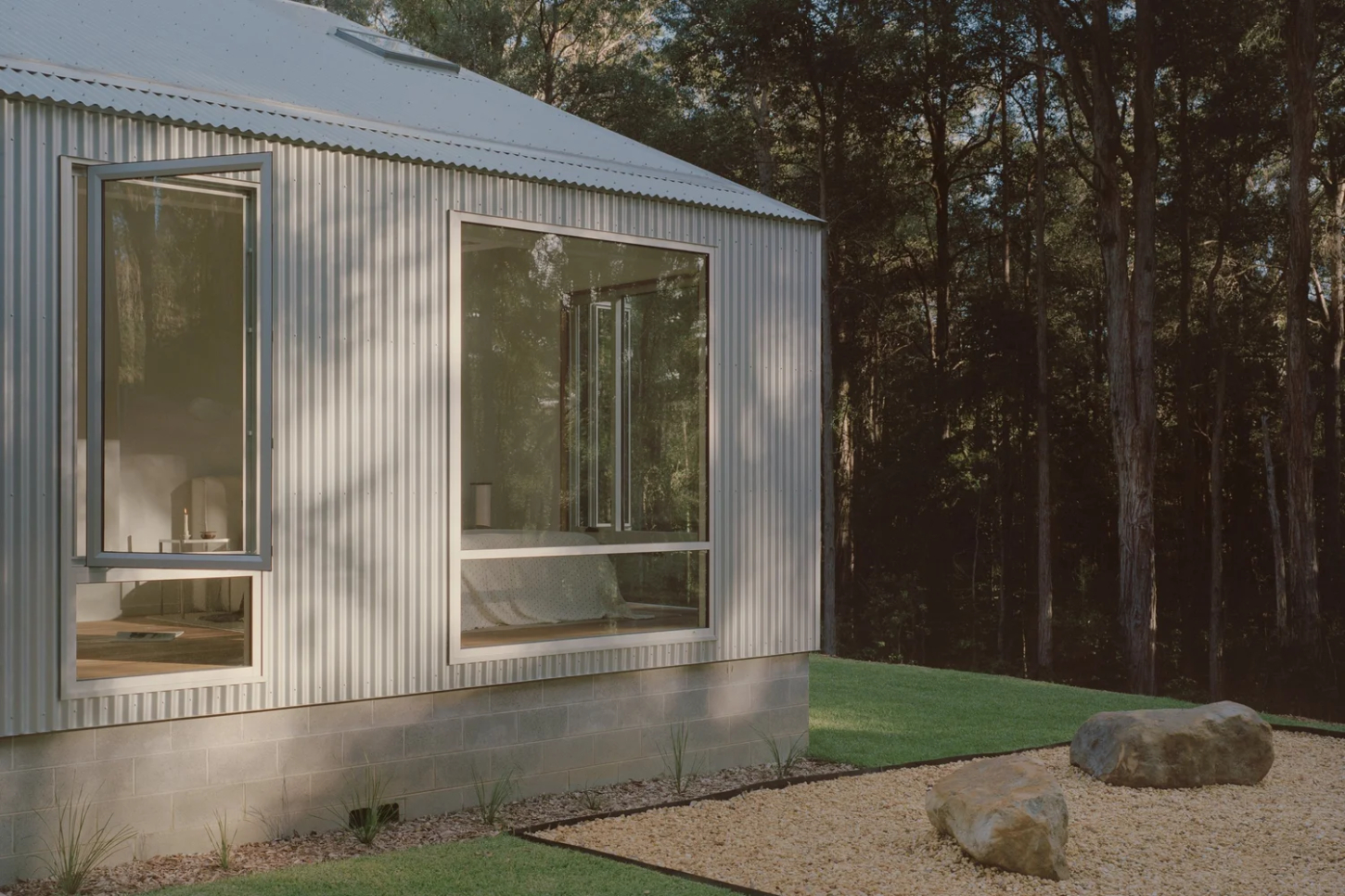 Ironbark House by Sydney-based Klaus Carson Studio is a careful study on minimalist home