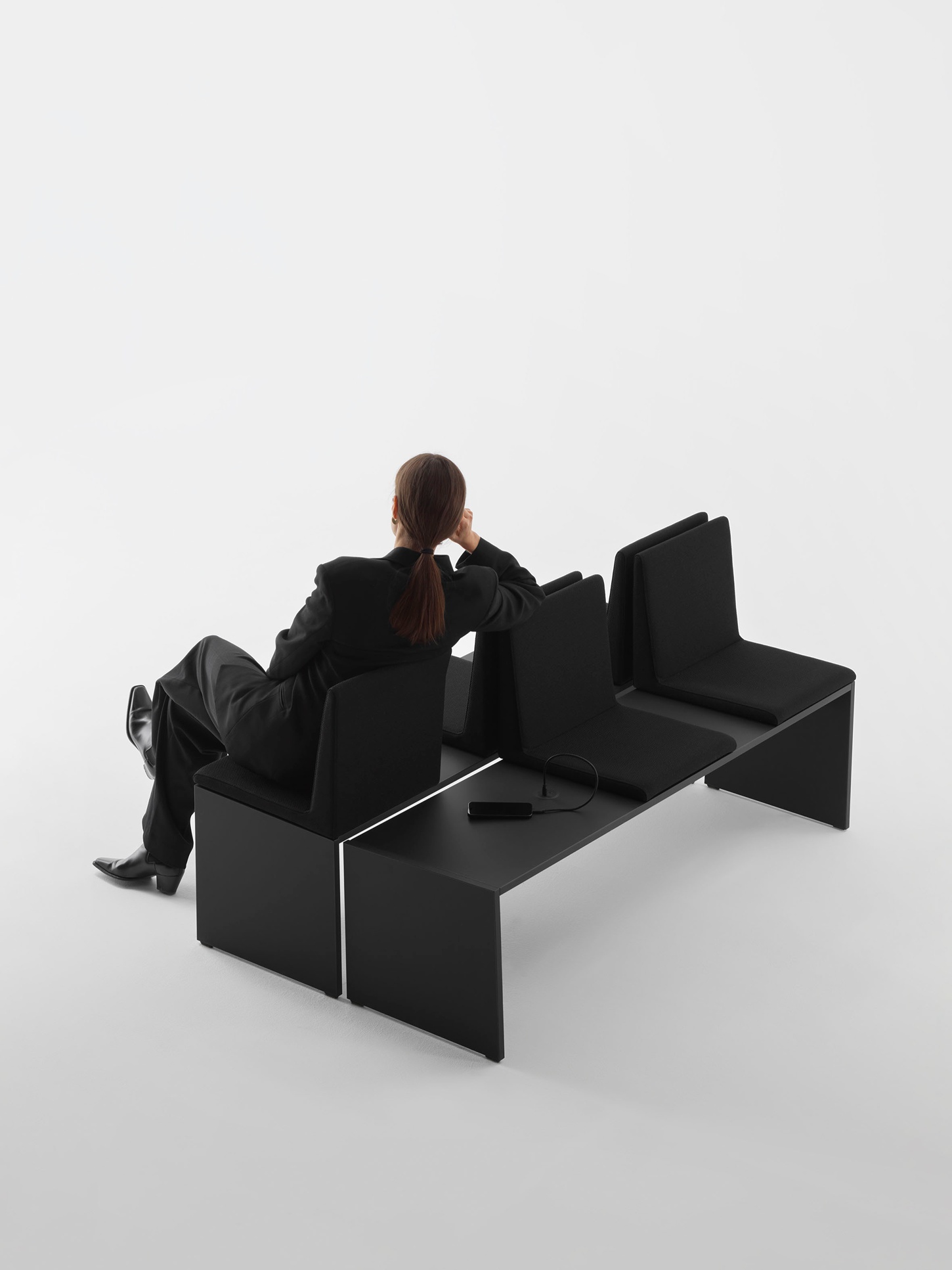 OHH Collection by Gumpo: Soft forms and clean lines meet quiet versatility in modular seating multifunctional design furniture