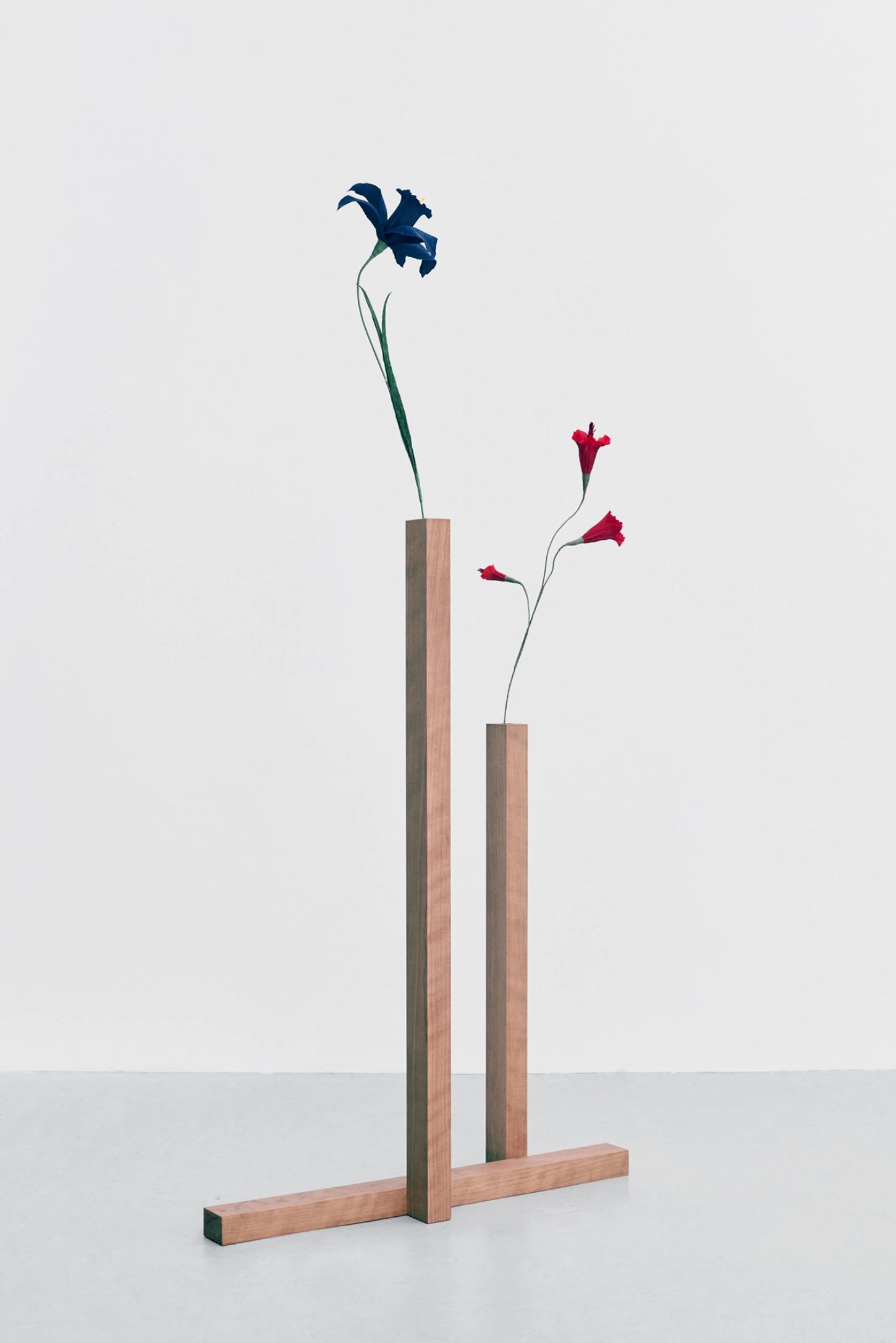 Nick Ross tests restraint in Mixed Grill, turning leftover wood into vases shown at 3 Days of Design