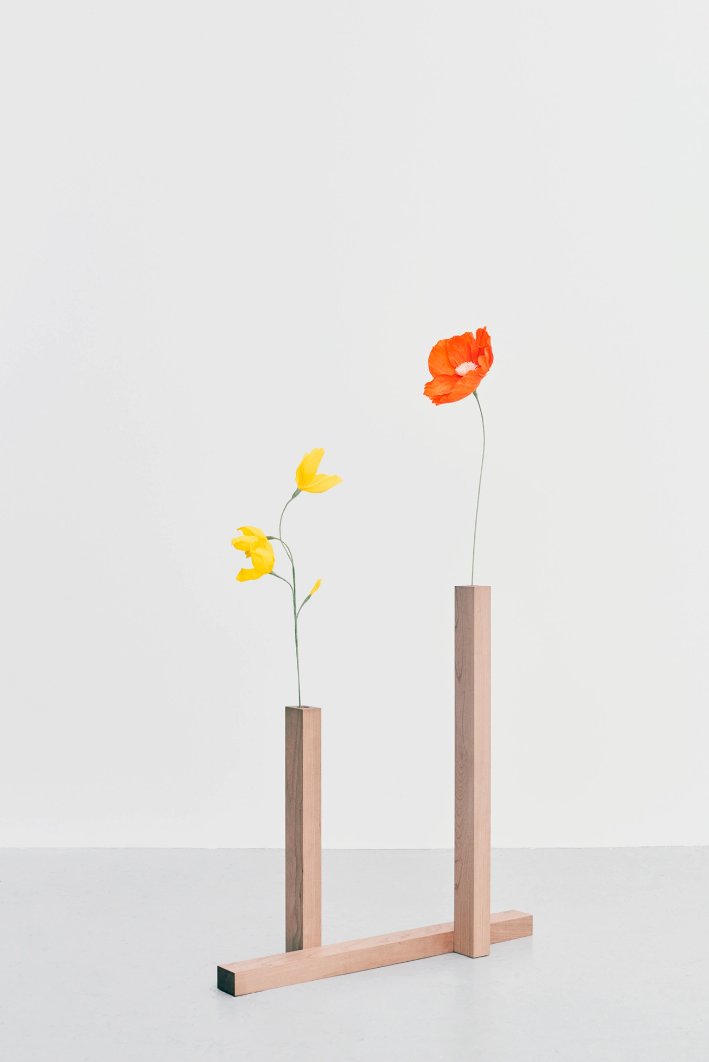 Nick Ross tests restraint in Mixed Grill, turning leftover wood into vases shown at 3 Days of Design