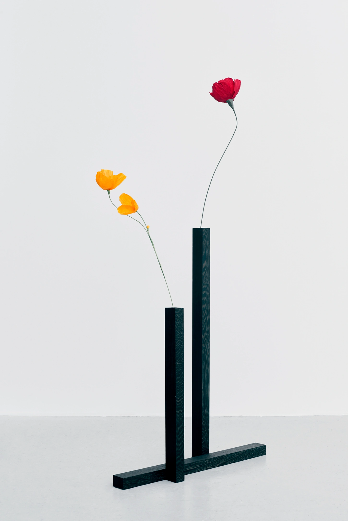 Nick Ross tests restraint in Mixed Grill, turning leftover wood into vases shown at 3 Days of Design