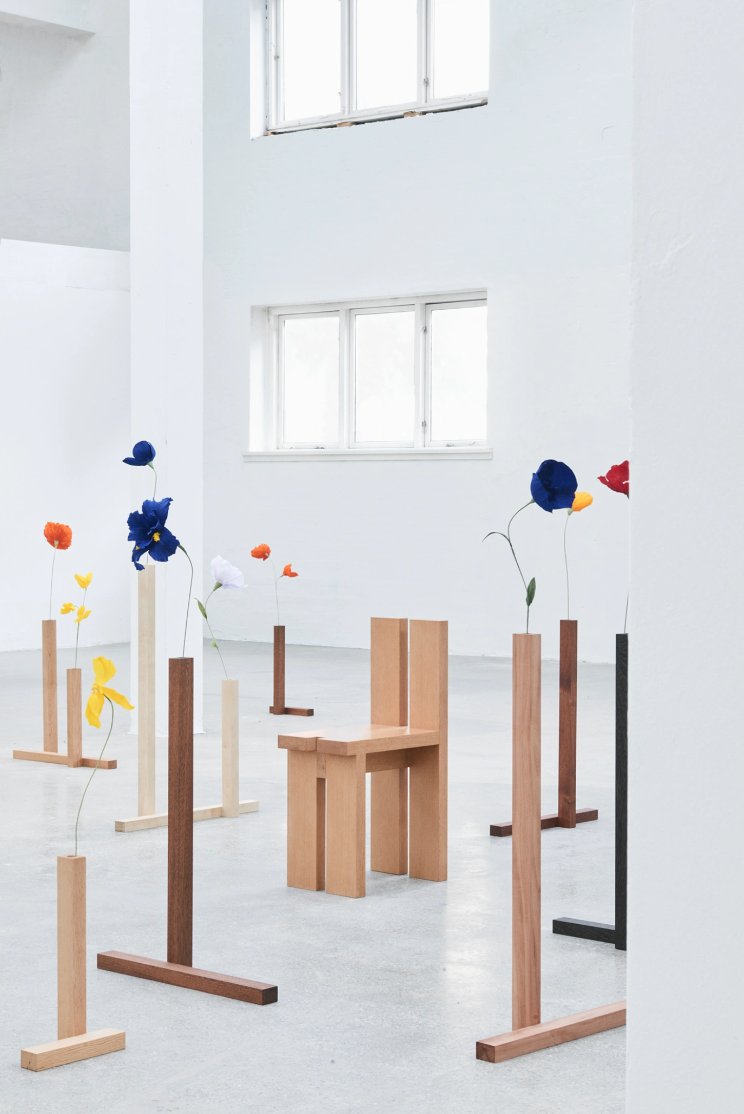 Nick Ross tests restraint in Mixed Grill, turning leftover wood into vases shown at 3 Days of Design