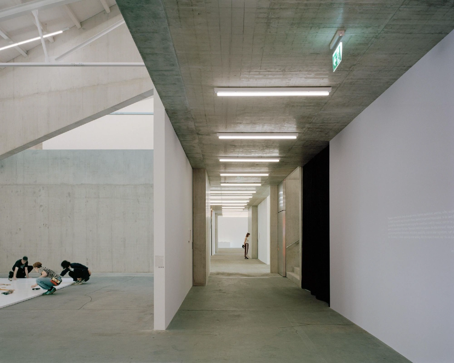 Kunsthaus Baselland by Buchner Bründler Architekten, art museum, Basel guide, concrete architecture