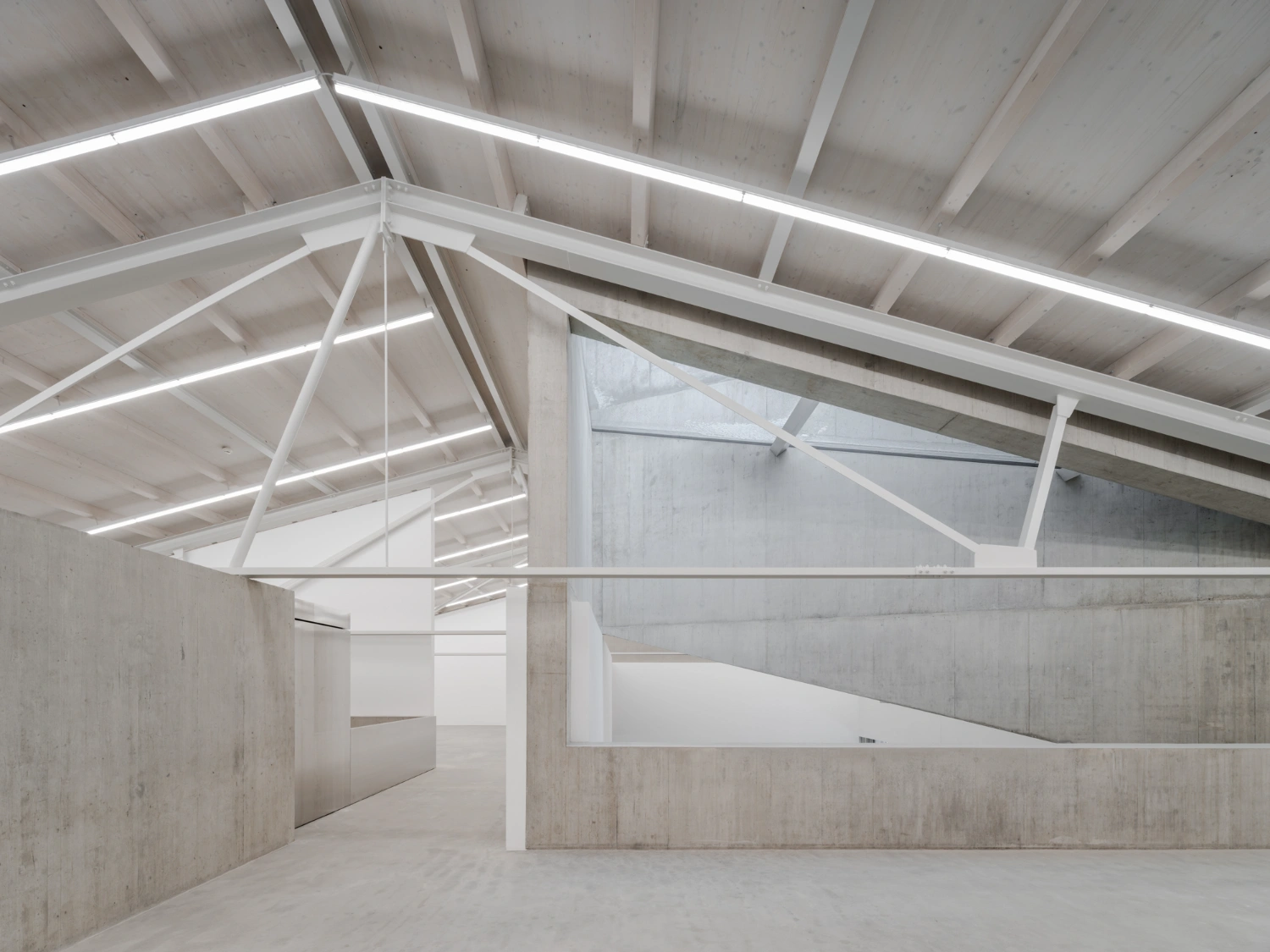 Kunsthaus Baselland by Buchner Bründler Architekten, art museum, Basel guide, concrete architecture