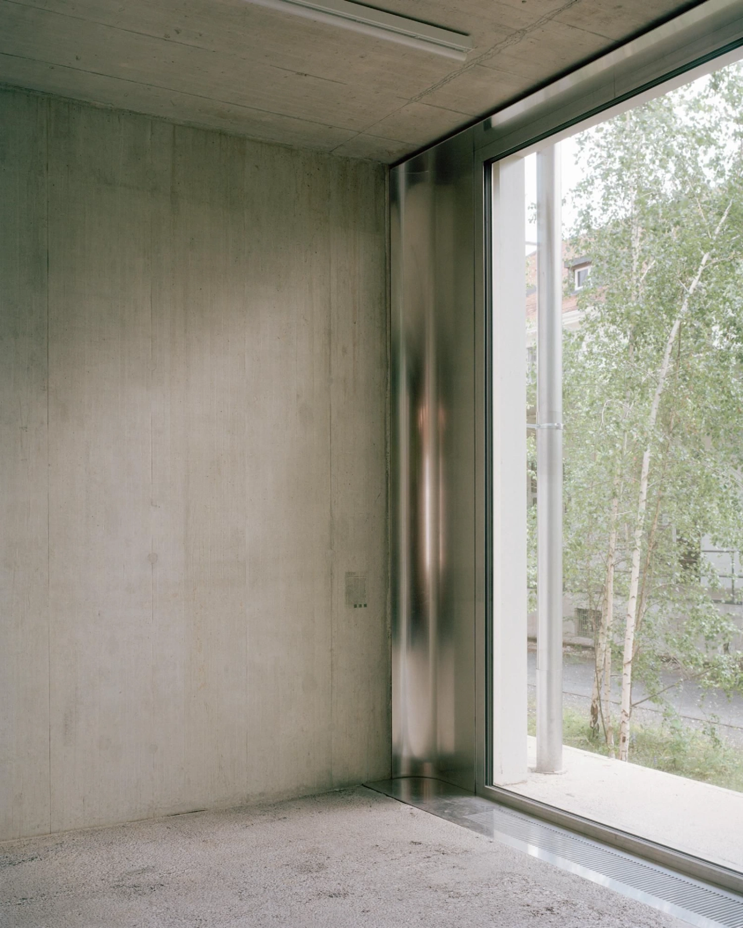 Kunsthaus Baselland by Buchner Bründler Architekten, art museum, Basel guide, concrete architecture