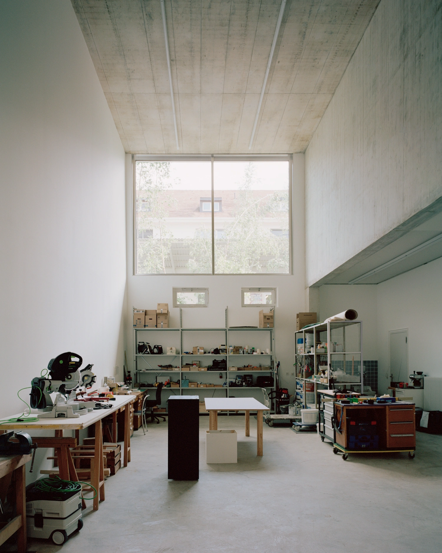 Kunsthaus Baselland by Buchner Bründler Architekten, art museum, Basel guide, concrete architecture