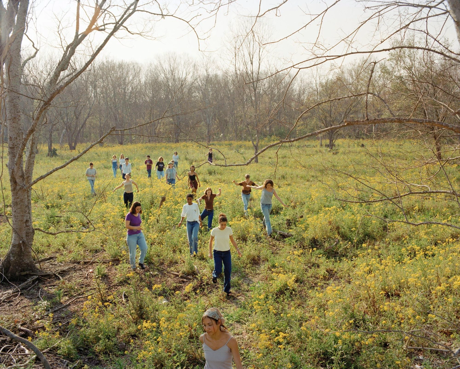 Girl Pictures by Justine Kurland, documentary photography, America, landscape