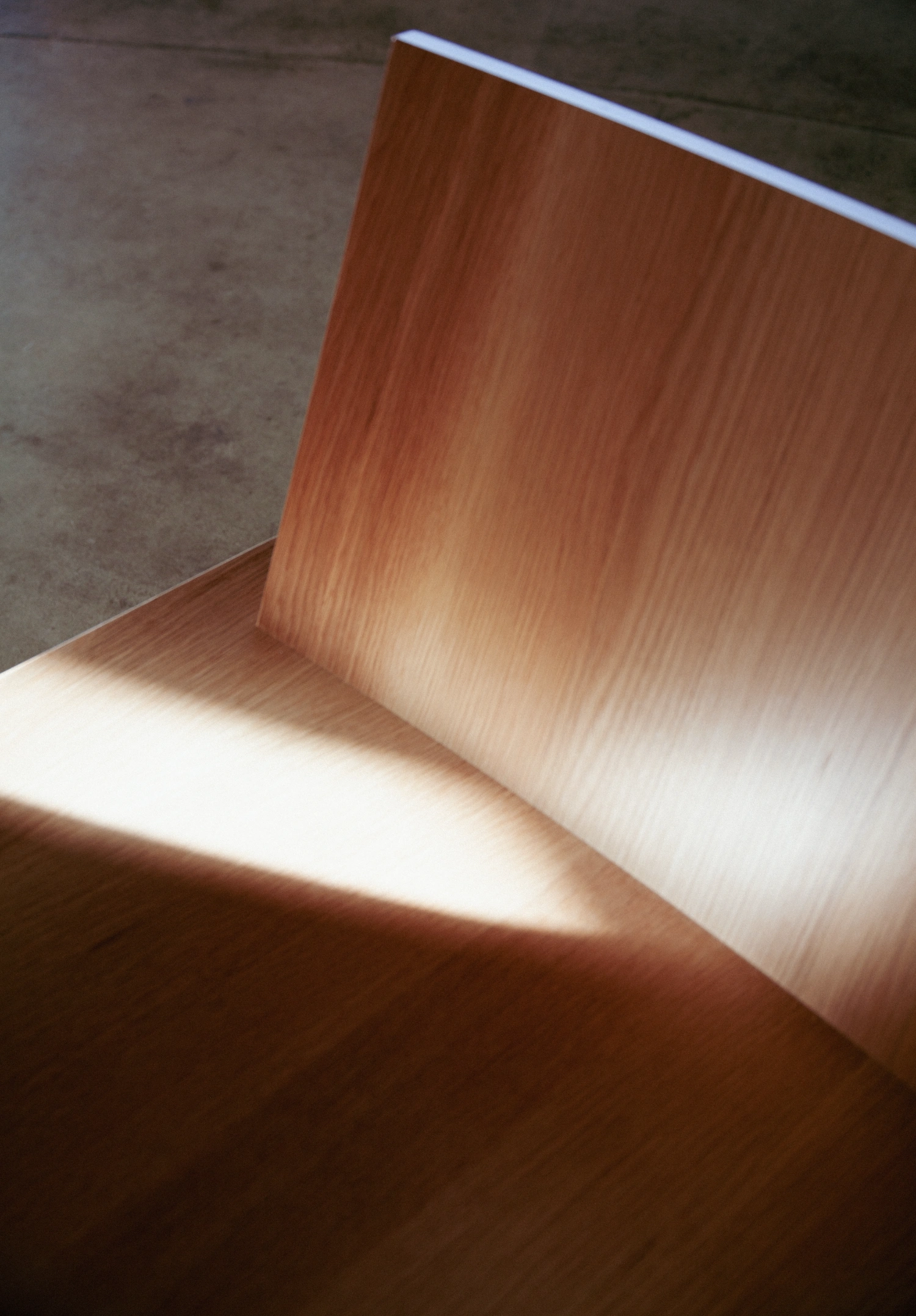 Plane Lounge Chair by Jamie McLellan, minimalism, chair design, wood, Resident