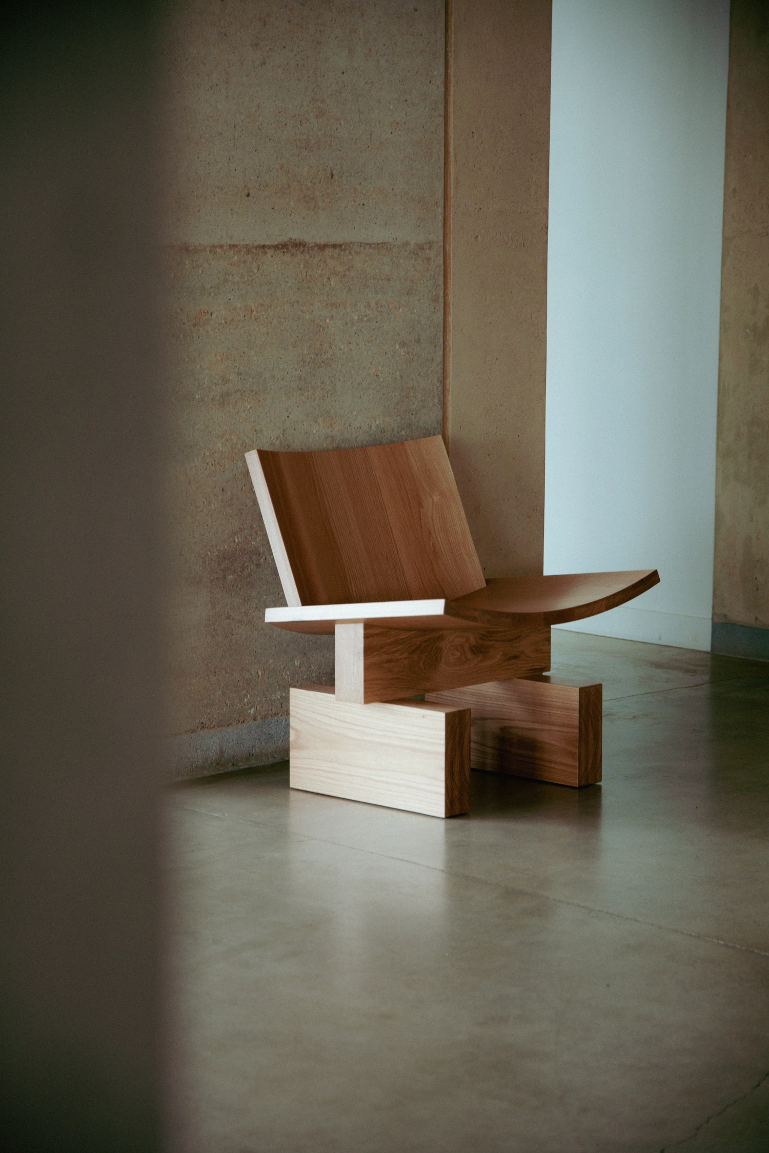 Plane Lounge Chair by Jamie McLellan, minimalism, chair design, wood, Resident