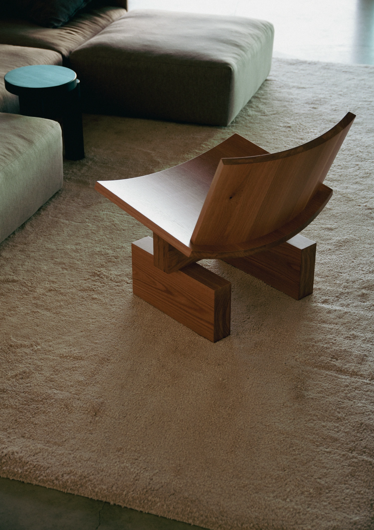 Plane Lounge Chair by Jamie McLellan, minimalism, chair design, wood, Resident