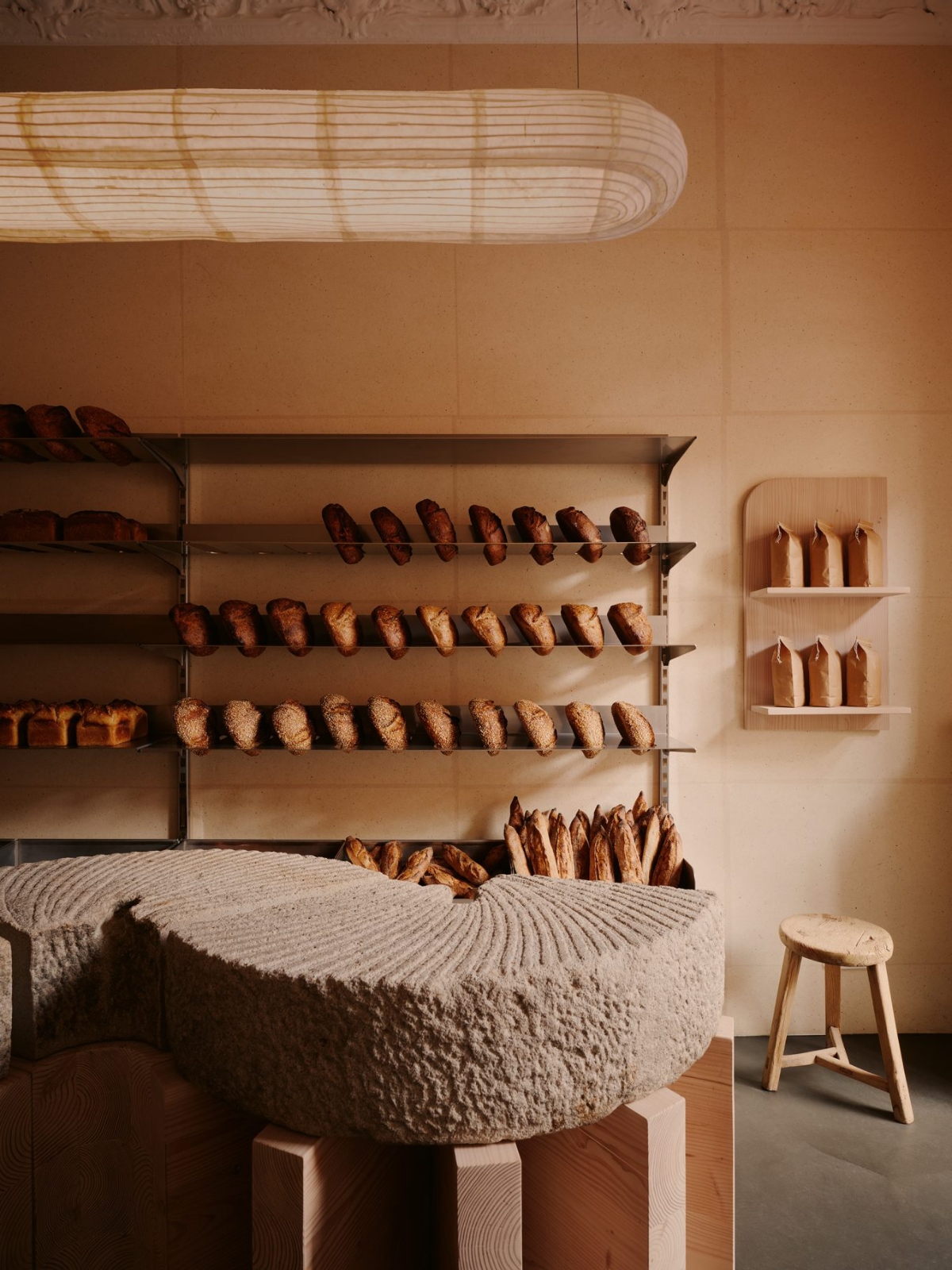 Keit Bakery by Studio Michael Burman Craft Interior Design Nature Stone Steel Wood Berlin Kreuzberg