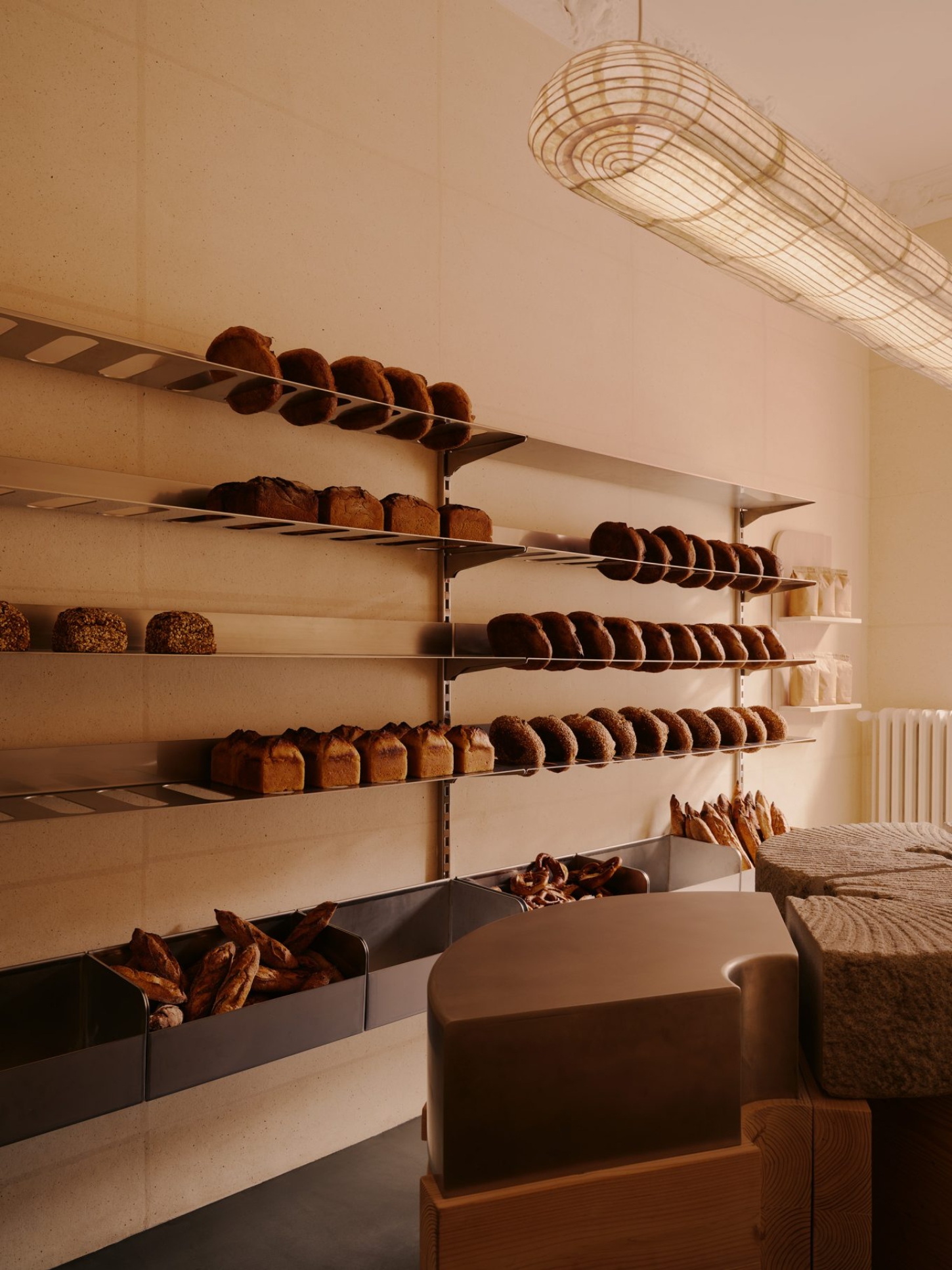 Keit Bakery by Studio Michael Burman Craft Interior Design Nature Stone Steel Wood Berlin Kreuzberg