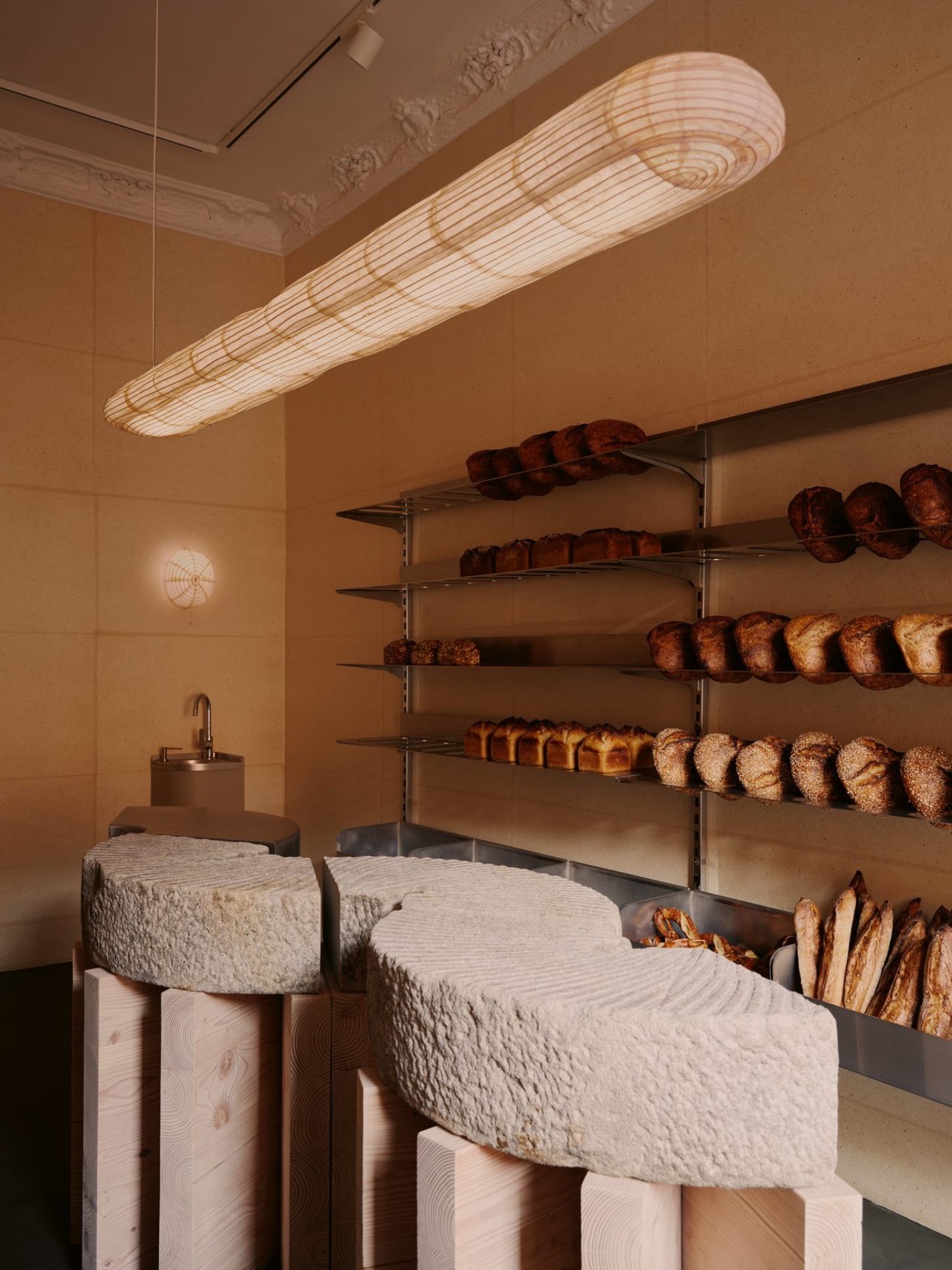 Keit Bakery by Studio Michael Burman Craft Interior Design Nature Stone Steel Wood Berlin Kreuzberg