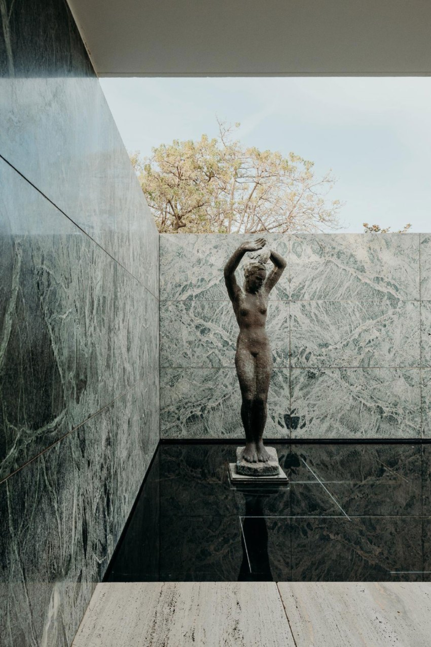 Barcelona Pavilion by Ludwig Mies van der Rohe and Lilly Reich Monumental Architecture Modernism