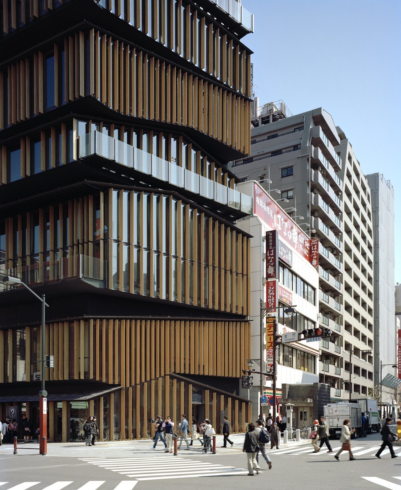 Asakusa Culture and Tourism Center by Kengo Kuma & Associates, architecture, japan, wood, culture