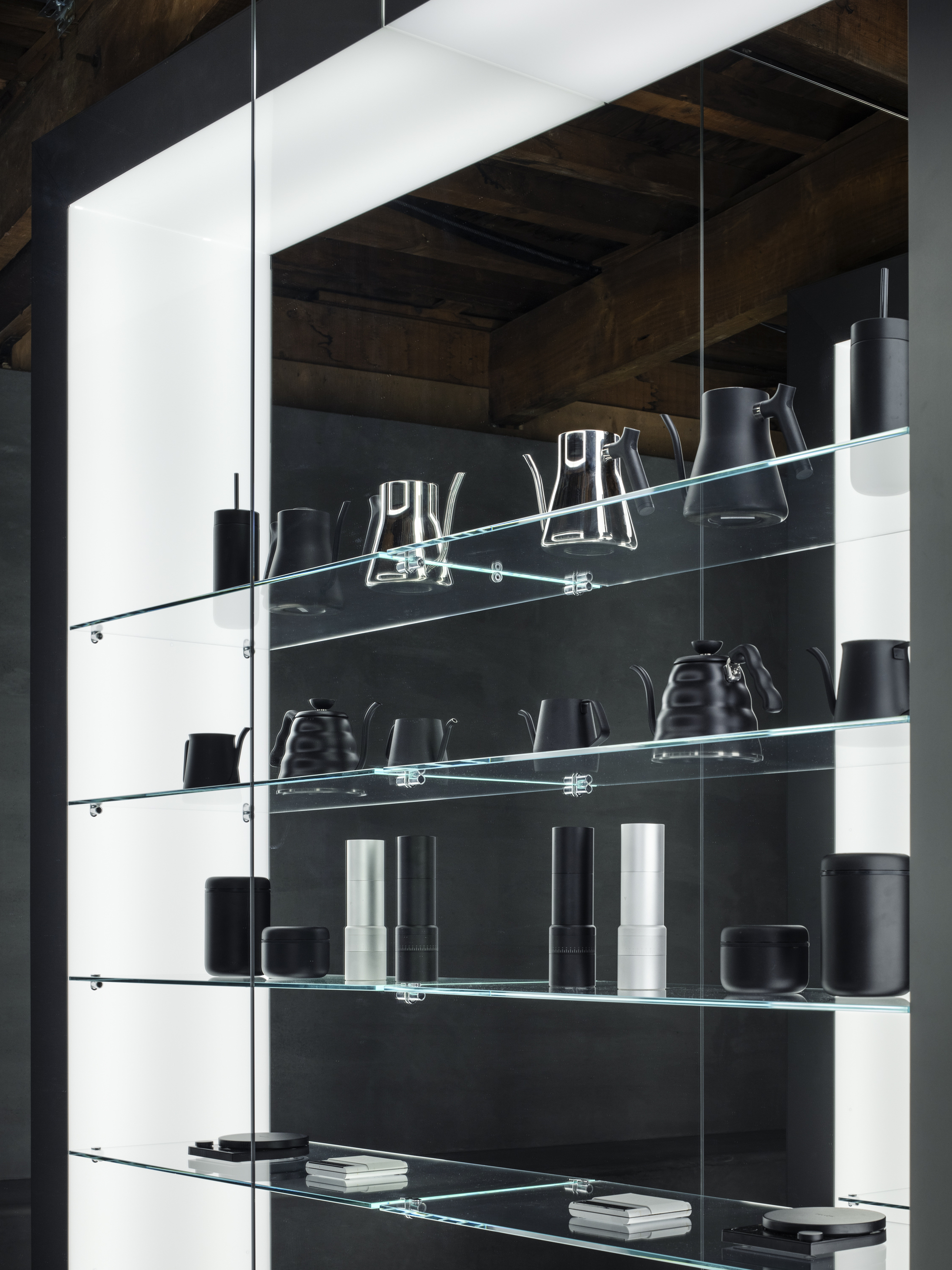 2050 Coffee Shop by TEKI Design, japan, architecture, interiors, cafe, future