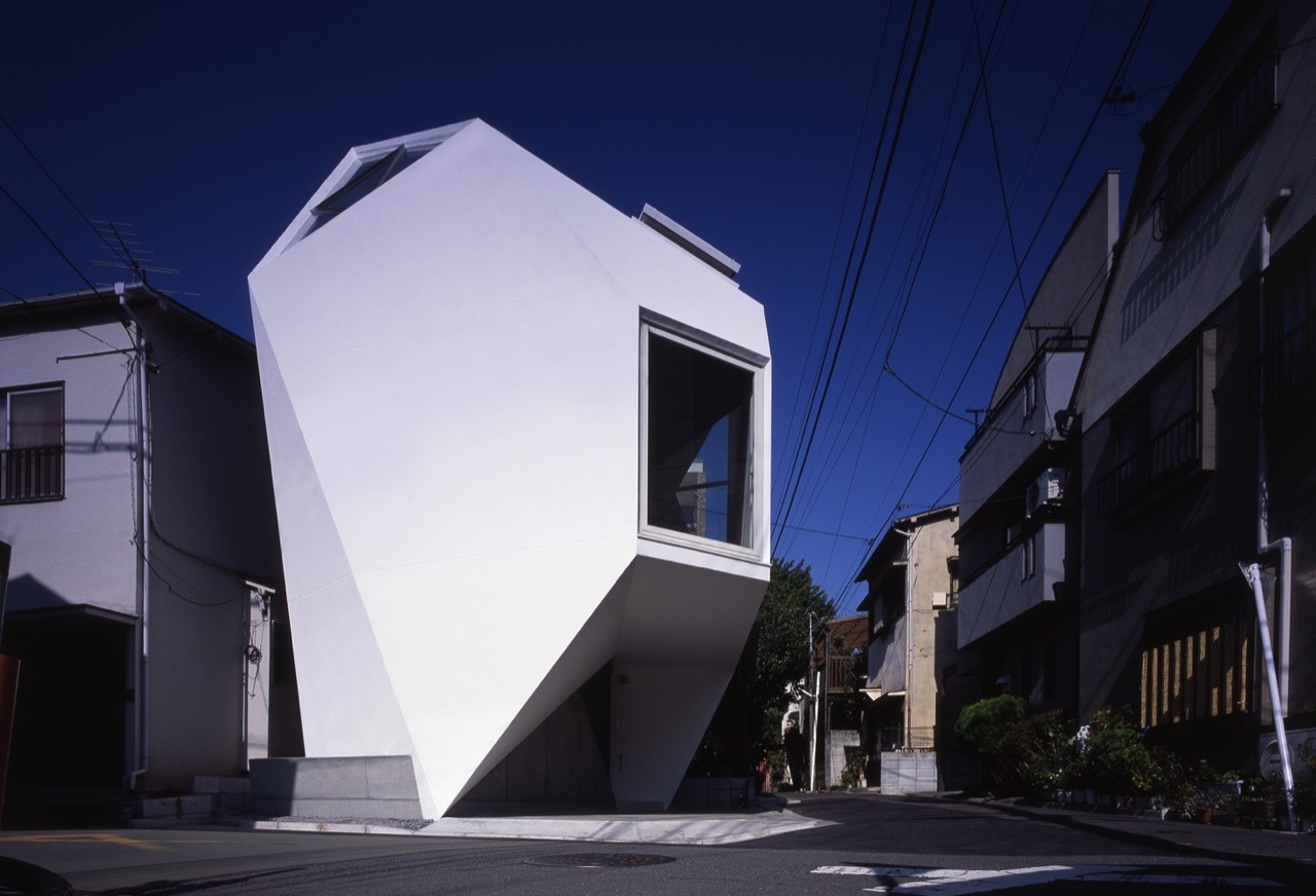Reflection of Mineral by Atelier Tekuto, japan, architecture, house, minimalism, white