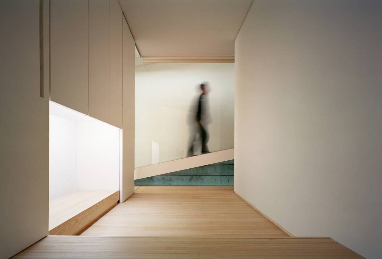 C1 House by Curiosity + Milligram Studio, architecture, minimalism, house, office, white