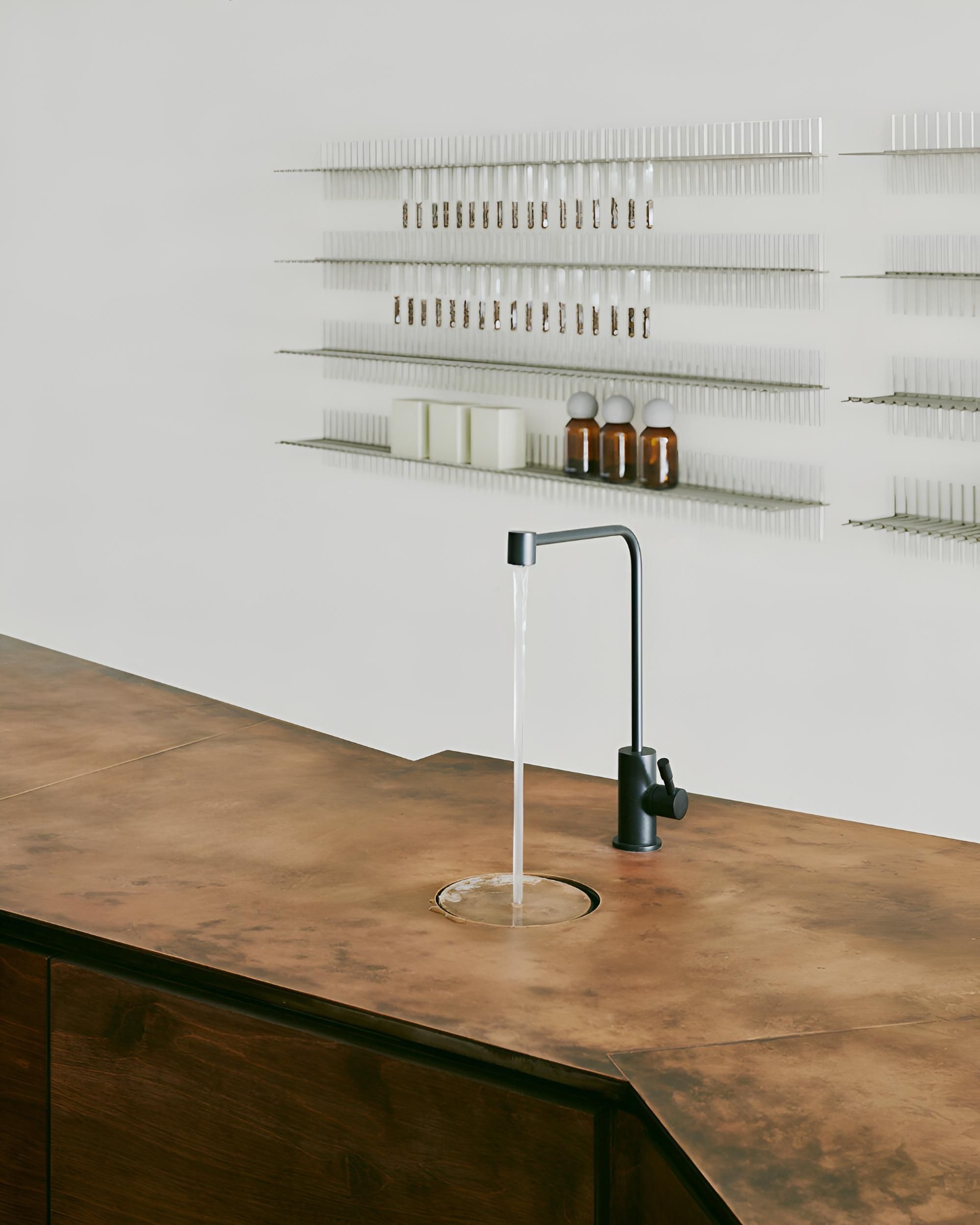 Beanroom by Waterfrom, interiors, cafe, minimalism, concrete, wood