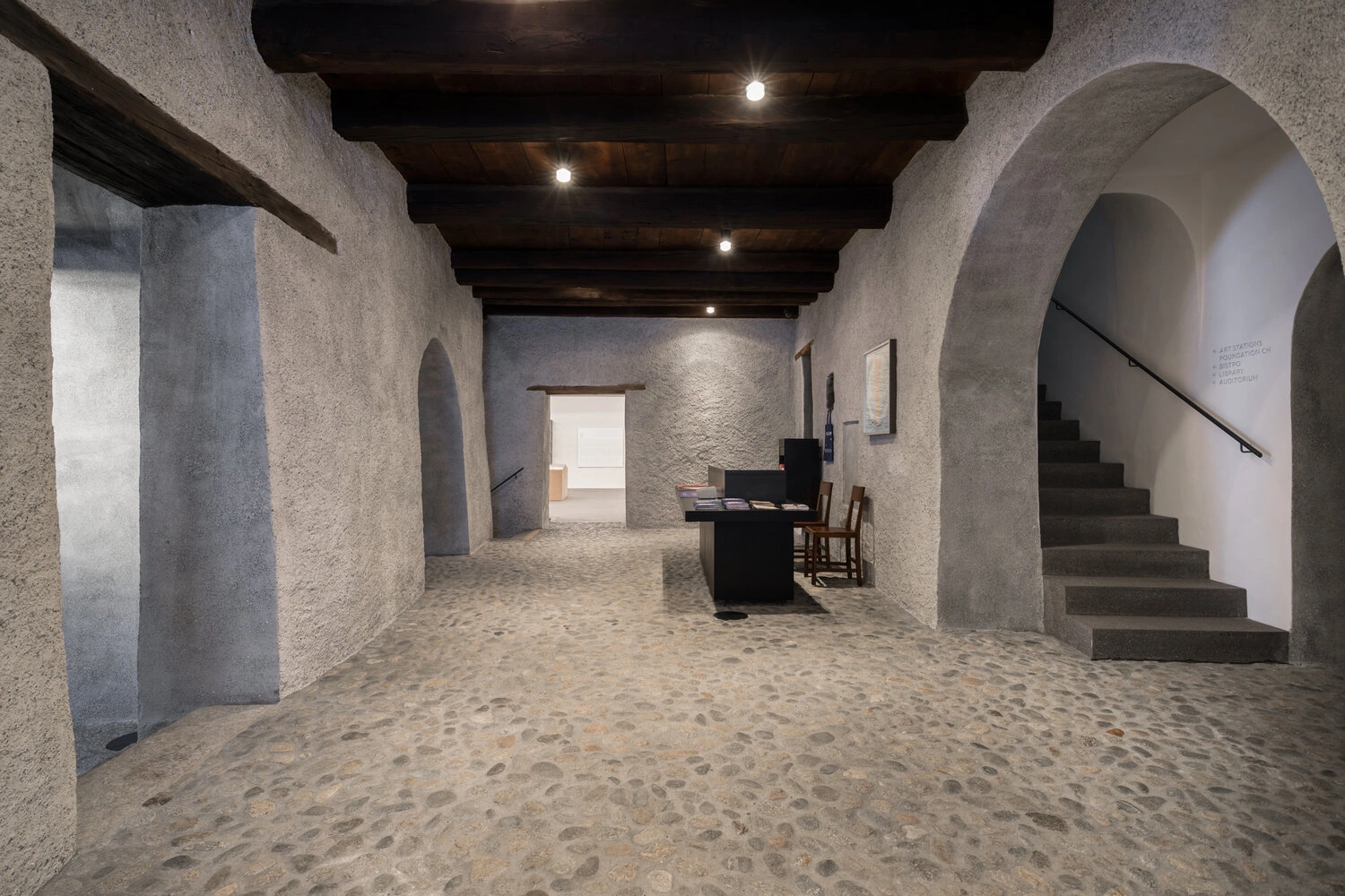 Muzeum Susch, architecture, art, museum, stone, artspace