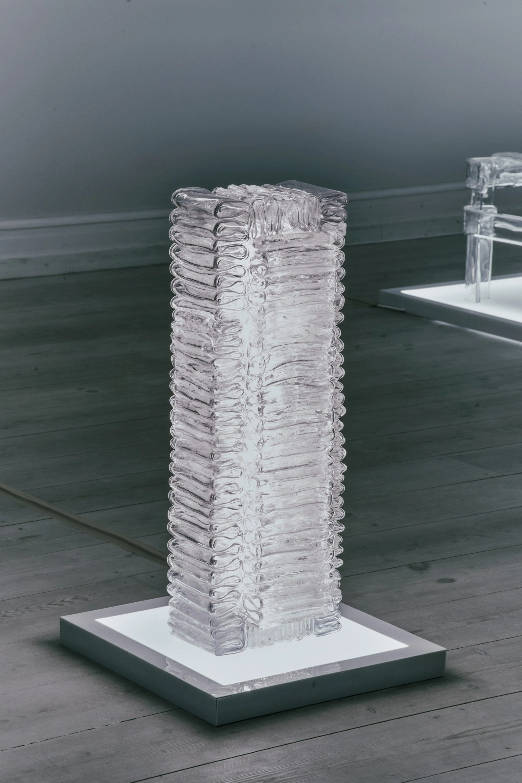 Crafting Plastic by Kasper Kyster, design, minimalism, plastic, exhibition, furniture