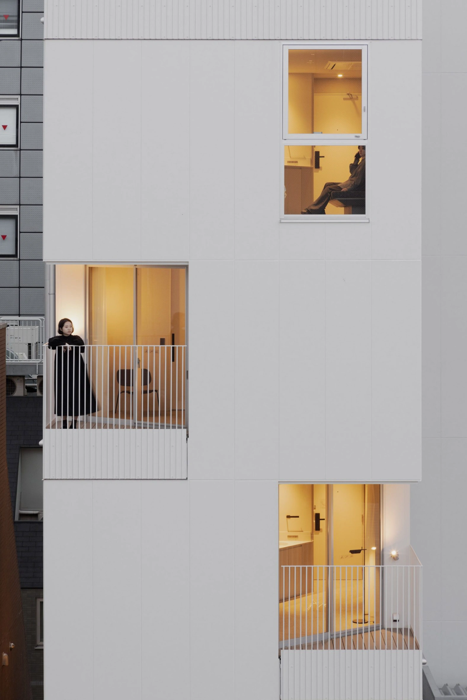 Hotel Rakuragu by Kooo Architects, japan, architecture, hotel, interiors, minimalism