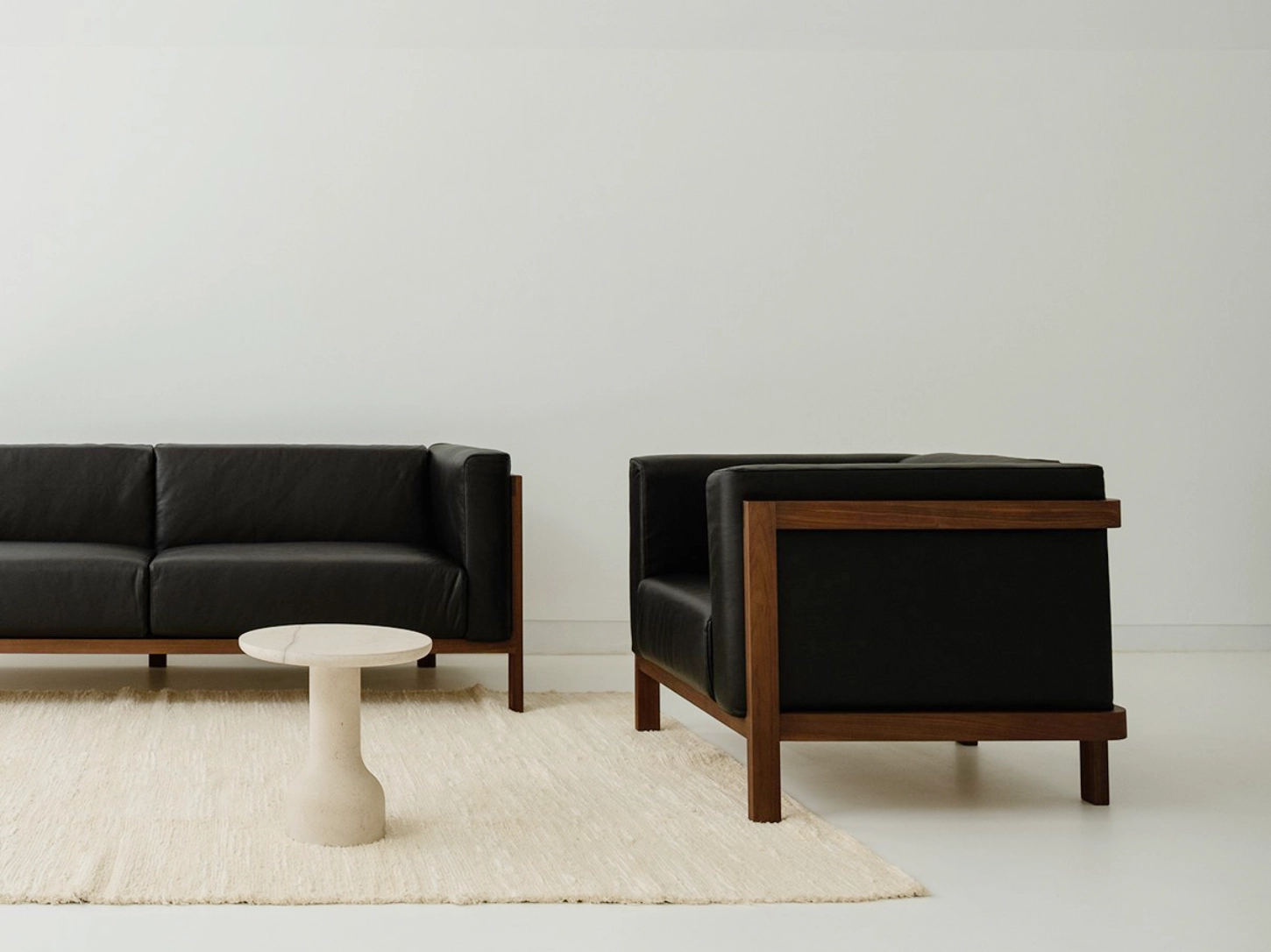 Lift Sofa by Julien Renault for MOR, craft, wood, minimalism, design