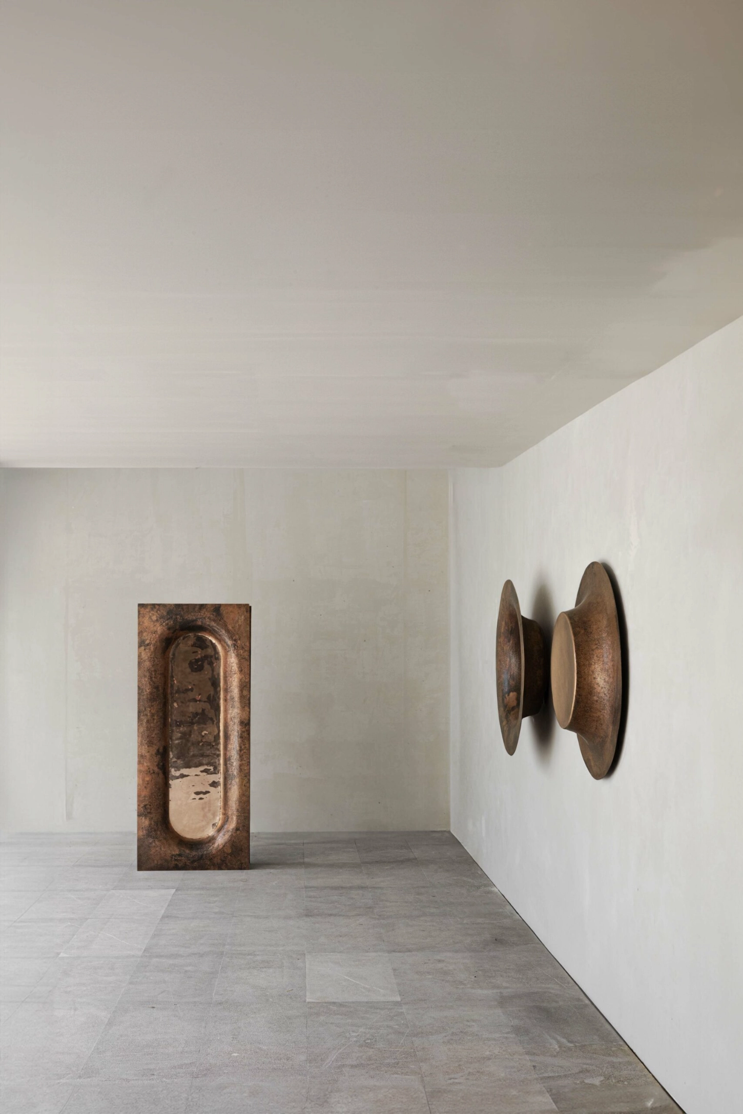 OBJ-08 Mirrors by Manu Bañó, craft, copper, art, design, object