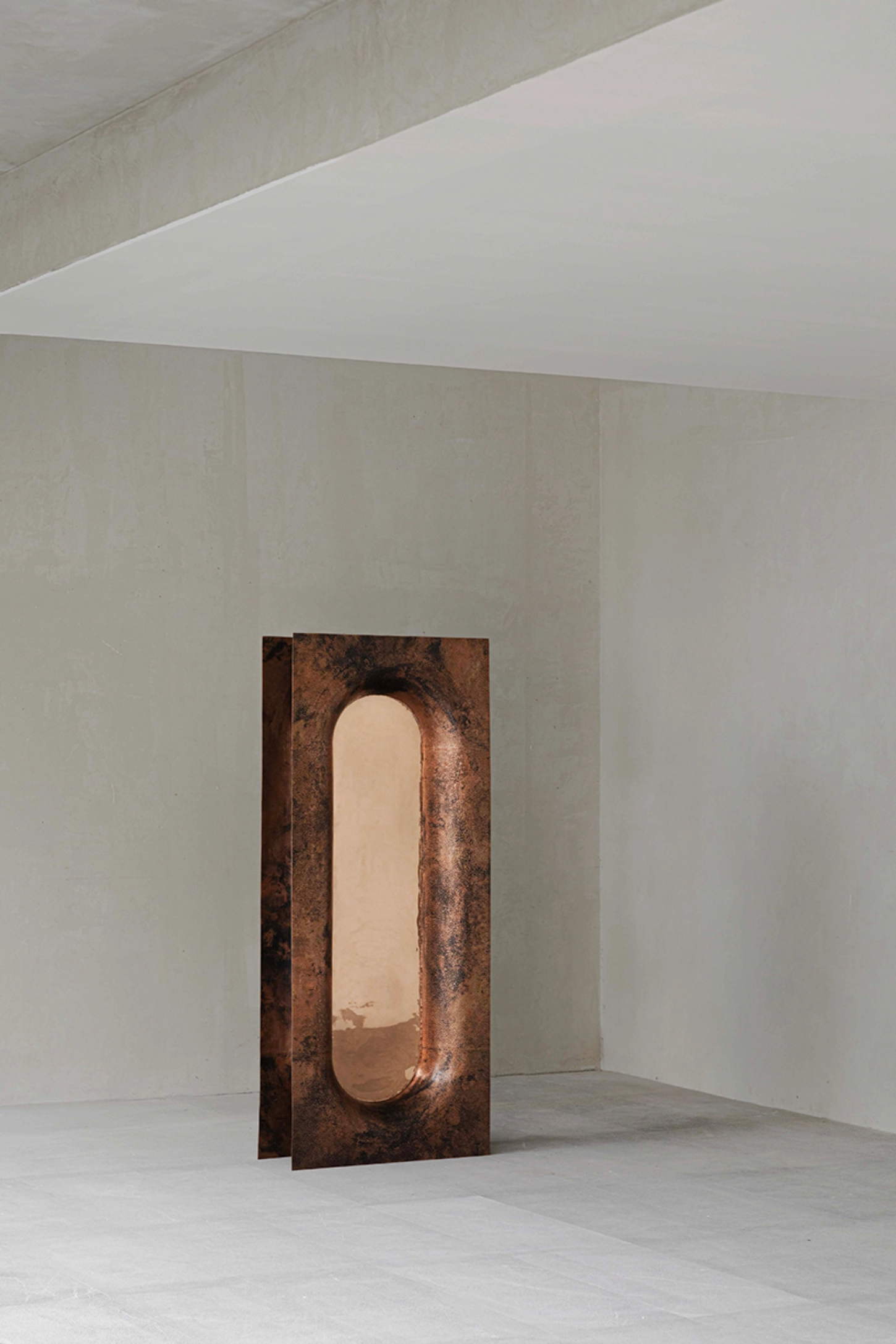 OBJ-08 Mirrors by Manu Bañó, craft, copper, art, design, object