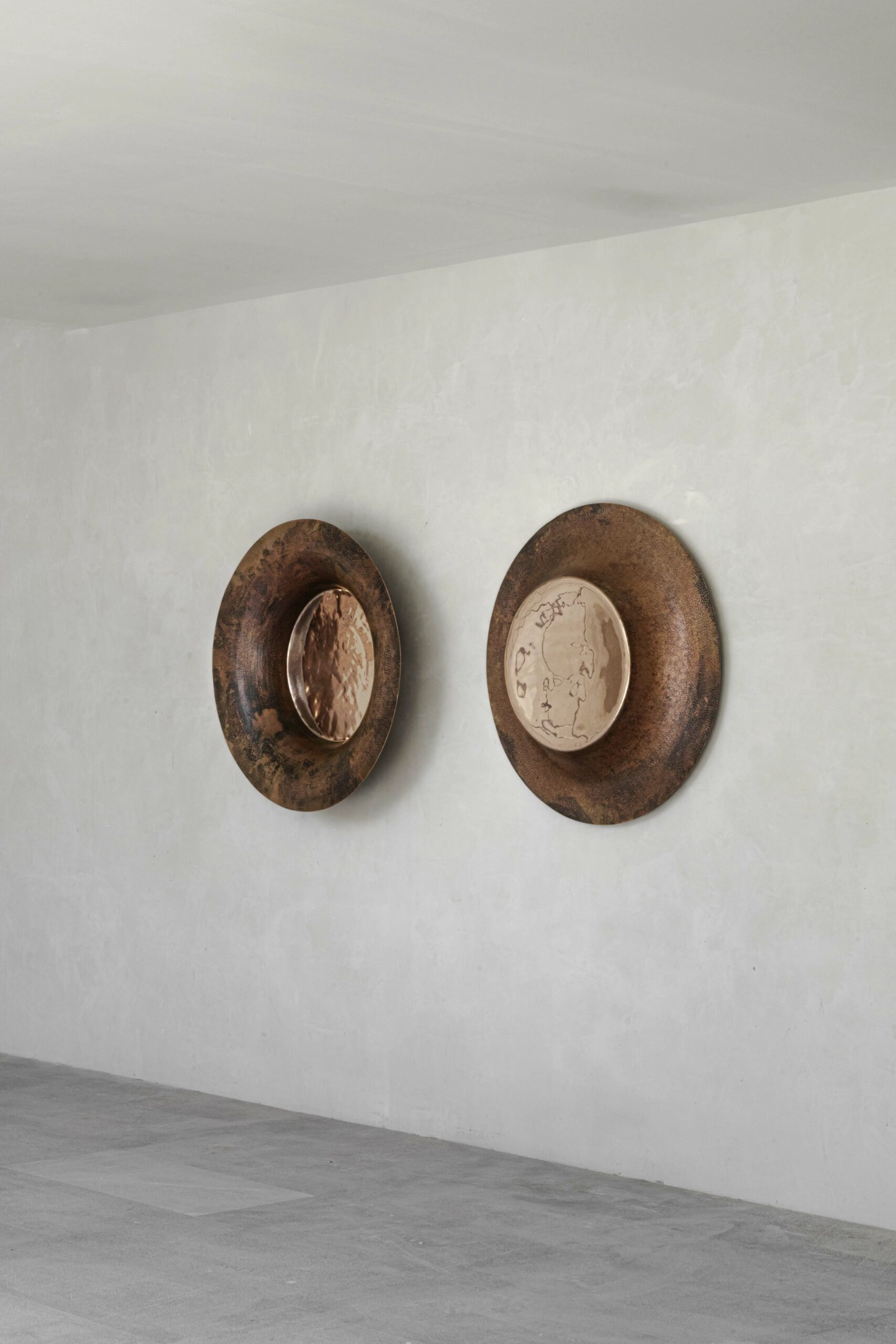 OBJ-08 Mirrors by Manu Bañó, craft, copper, art, design, object