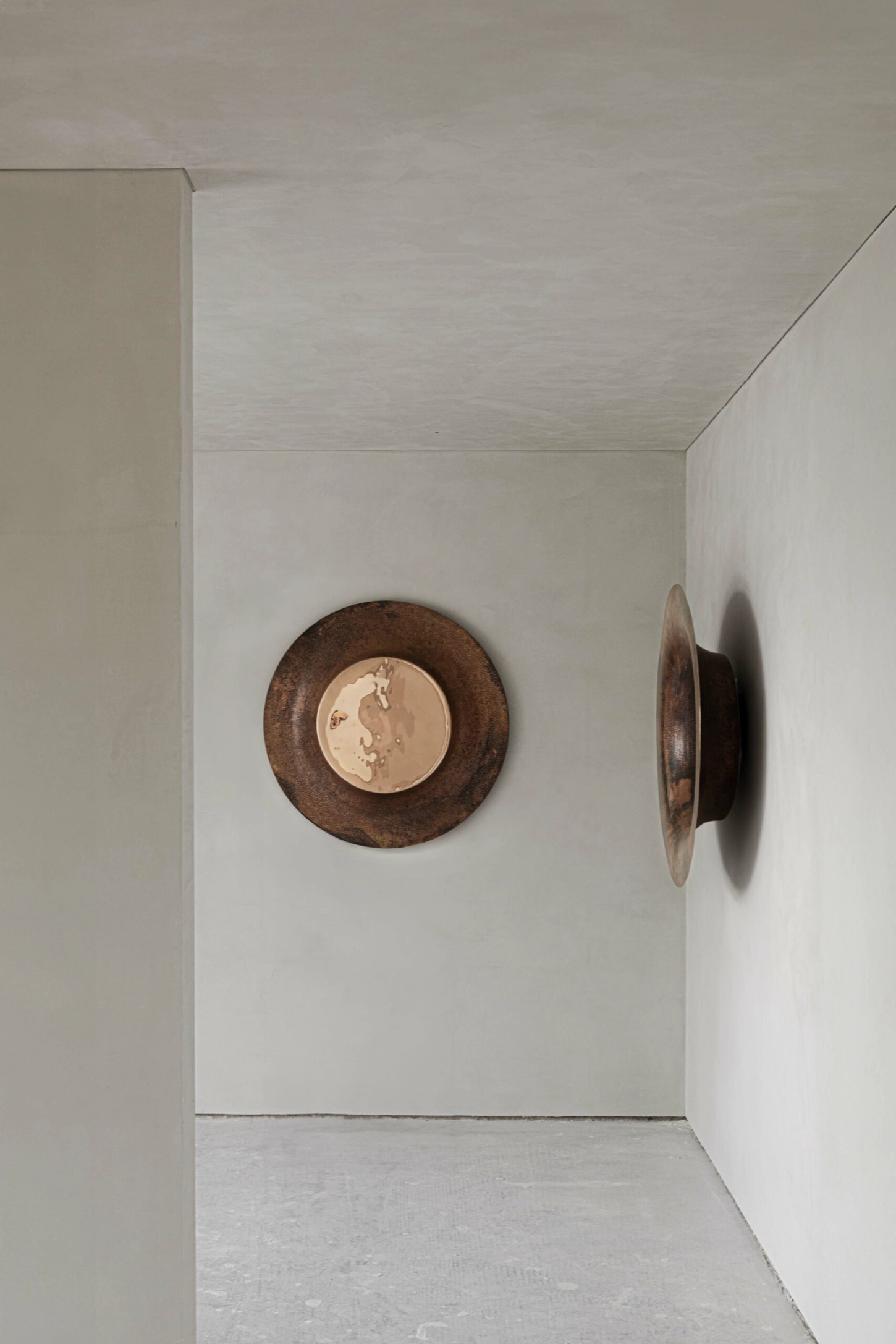 OBJ-08 Mirrors by Manu Bañó, craft, copper, art, design, object