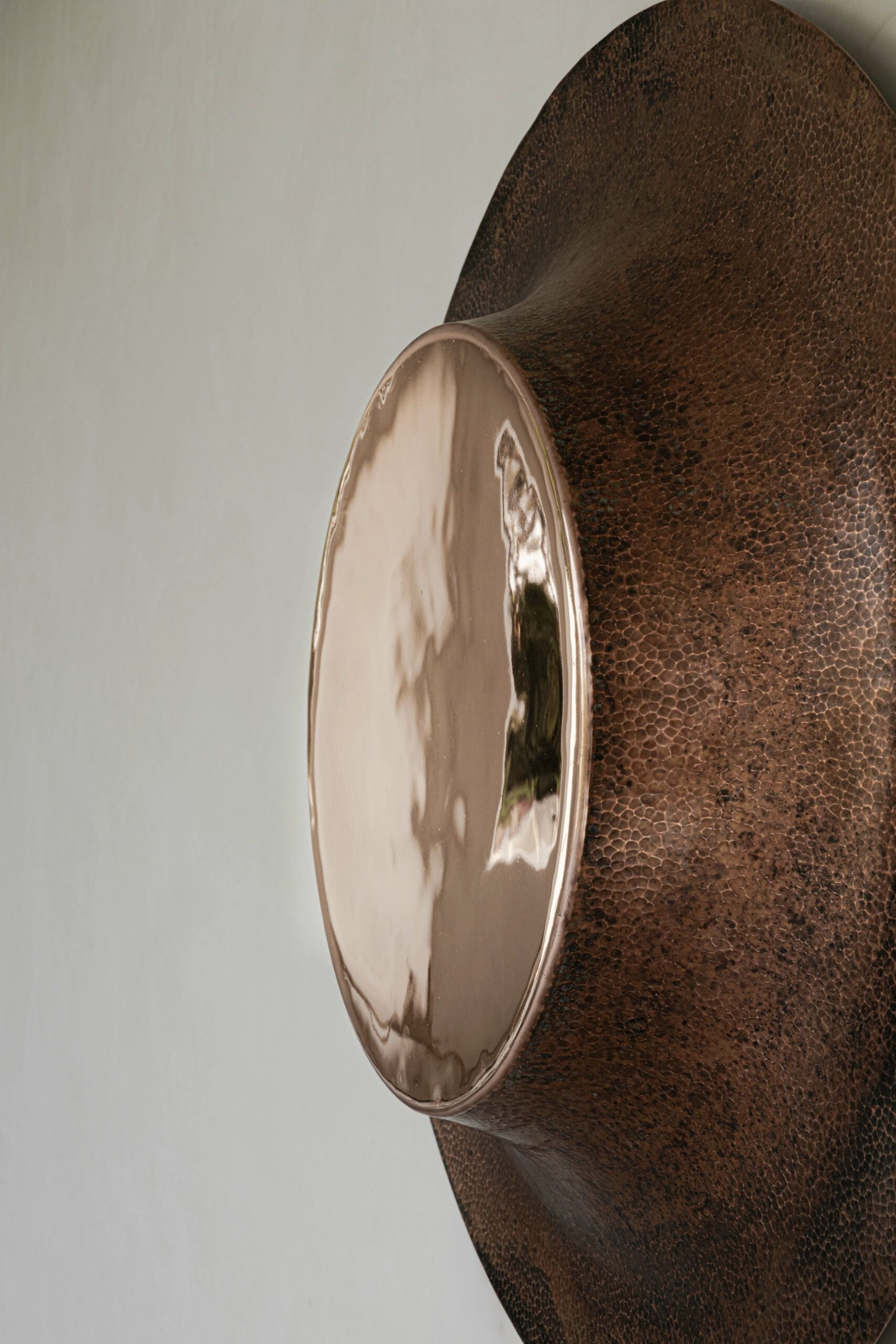 OBJ-08 Mirrors by Manu Bañó, craft, copper, art, design, object