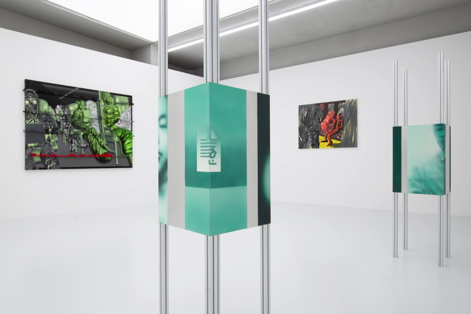 Humanic Data by Myungchan Kim + Seungwoo Kang at YK Presents, art, digital, technology, artspace