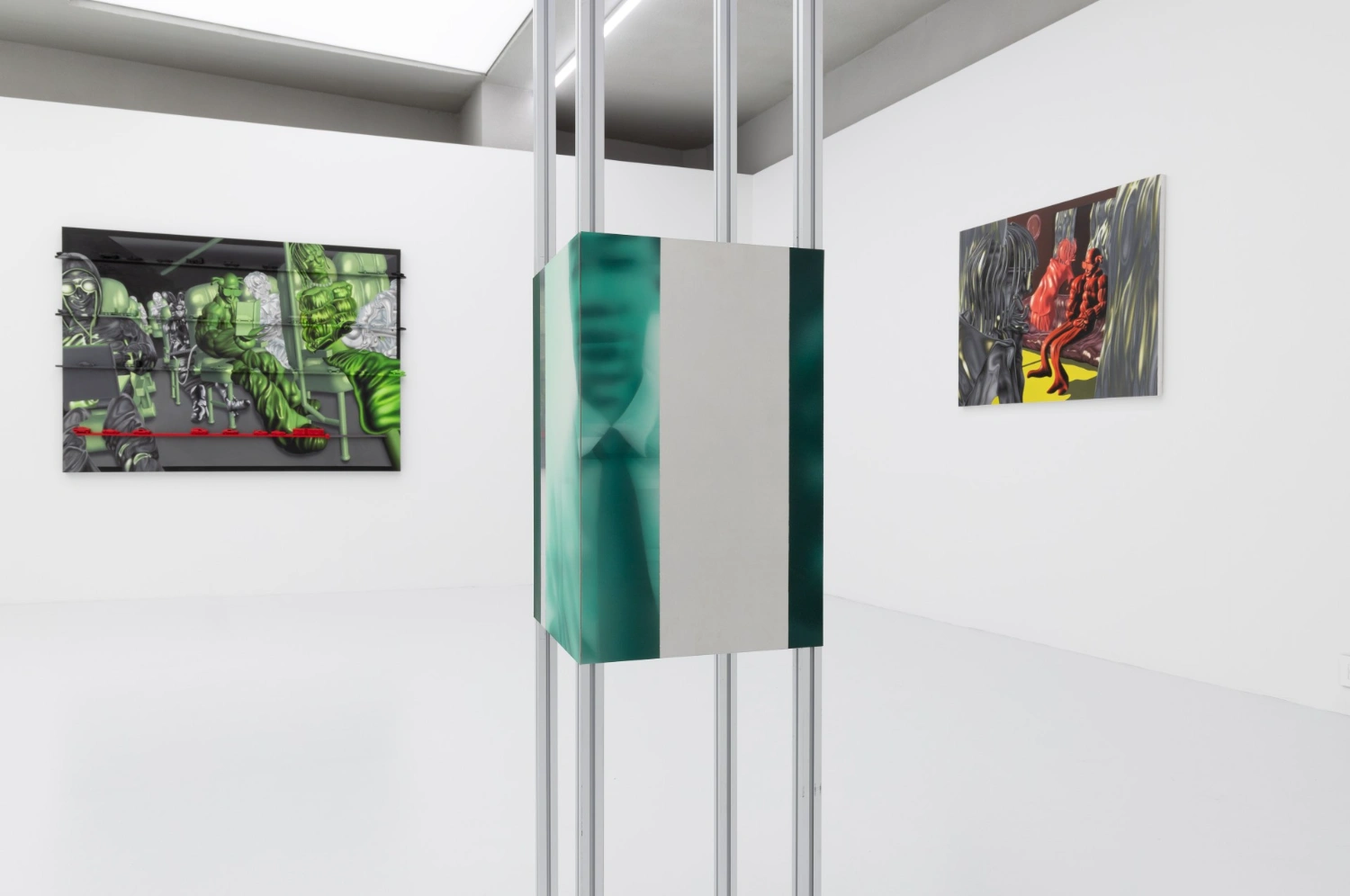 Humanic Data by Myungchan Kim + Seungwoo Kang at YK Presents, art, digital, technology, artspace