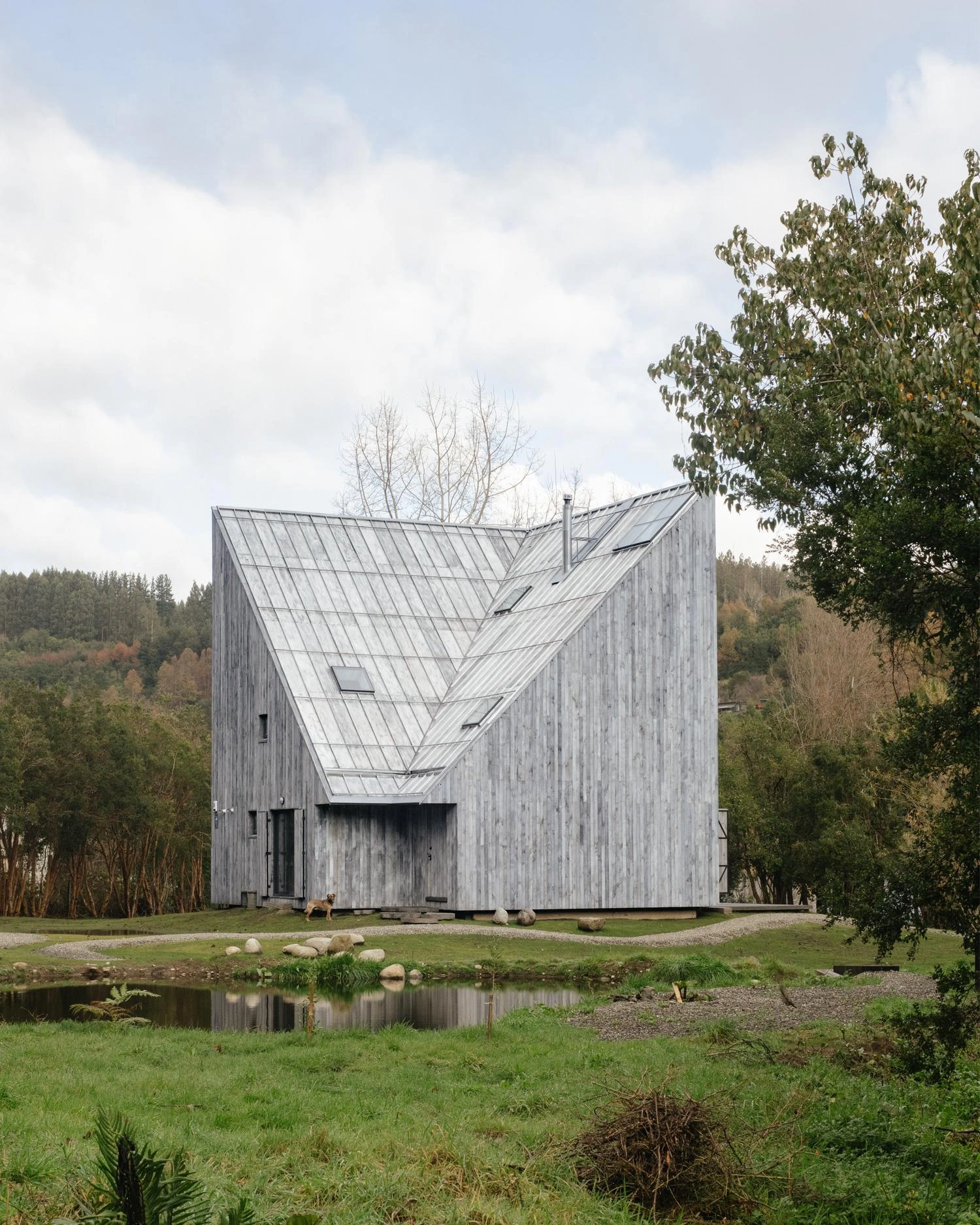 Humo House by Ivan Bravo Architects, holiday-house, architecture, cabins, wood, minimalism