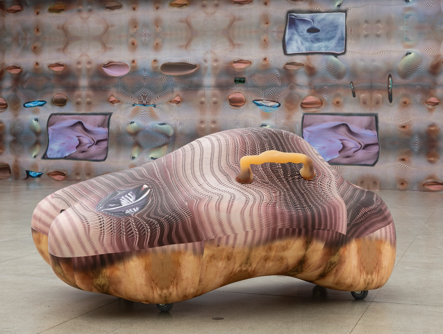 recent work 2023 by Tishan Hsu at secession, digital, art, exhibition, sci-fi, technology