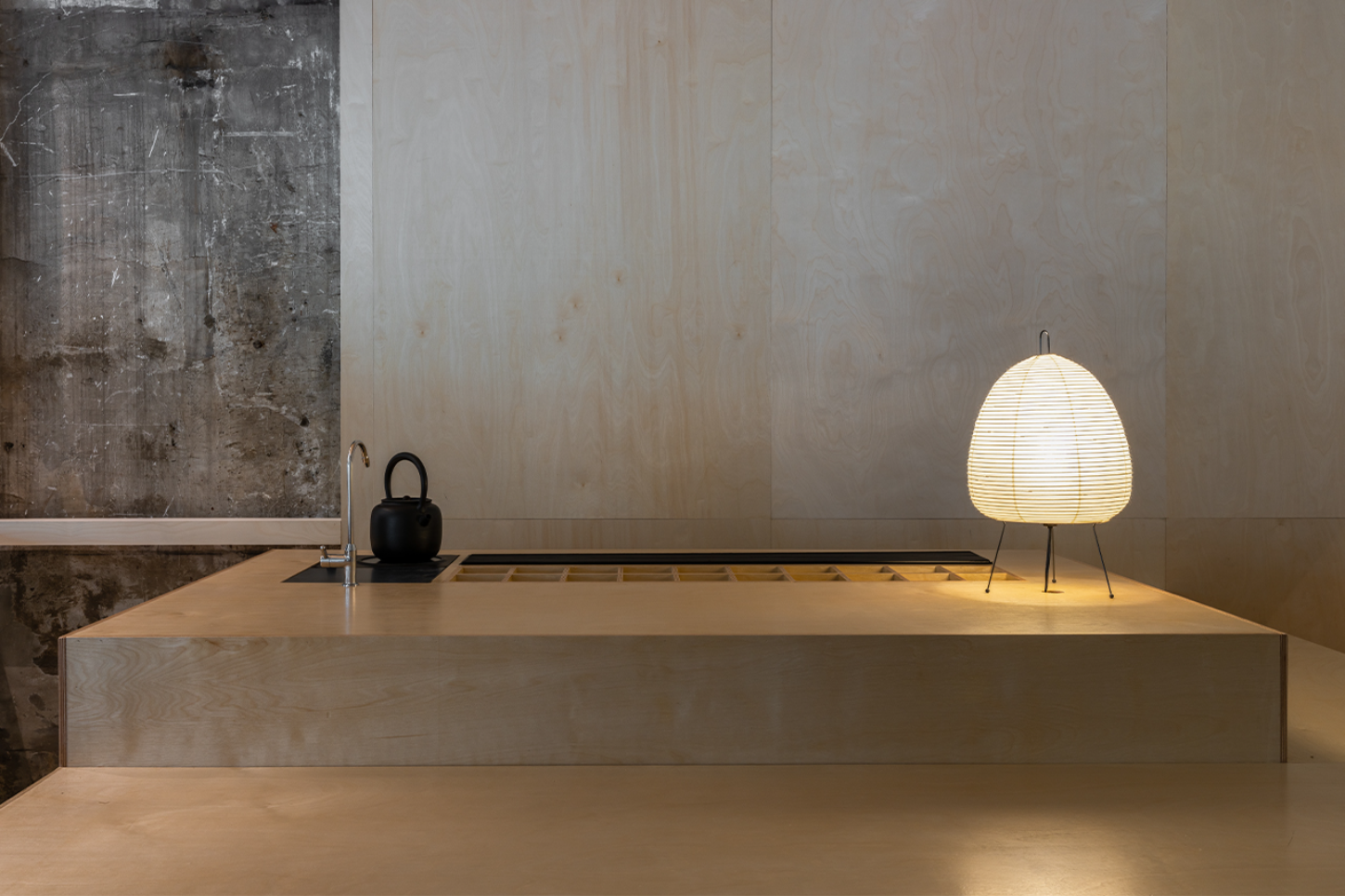 Mokki by GGJH, cafe, minimalism, steel, brick, renovation