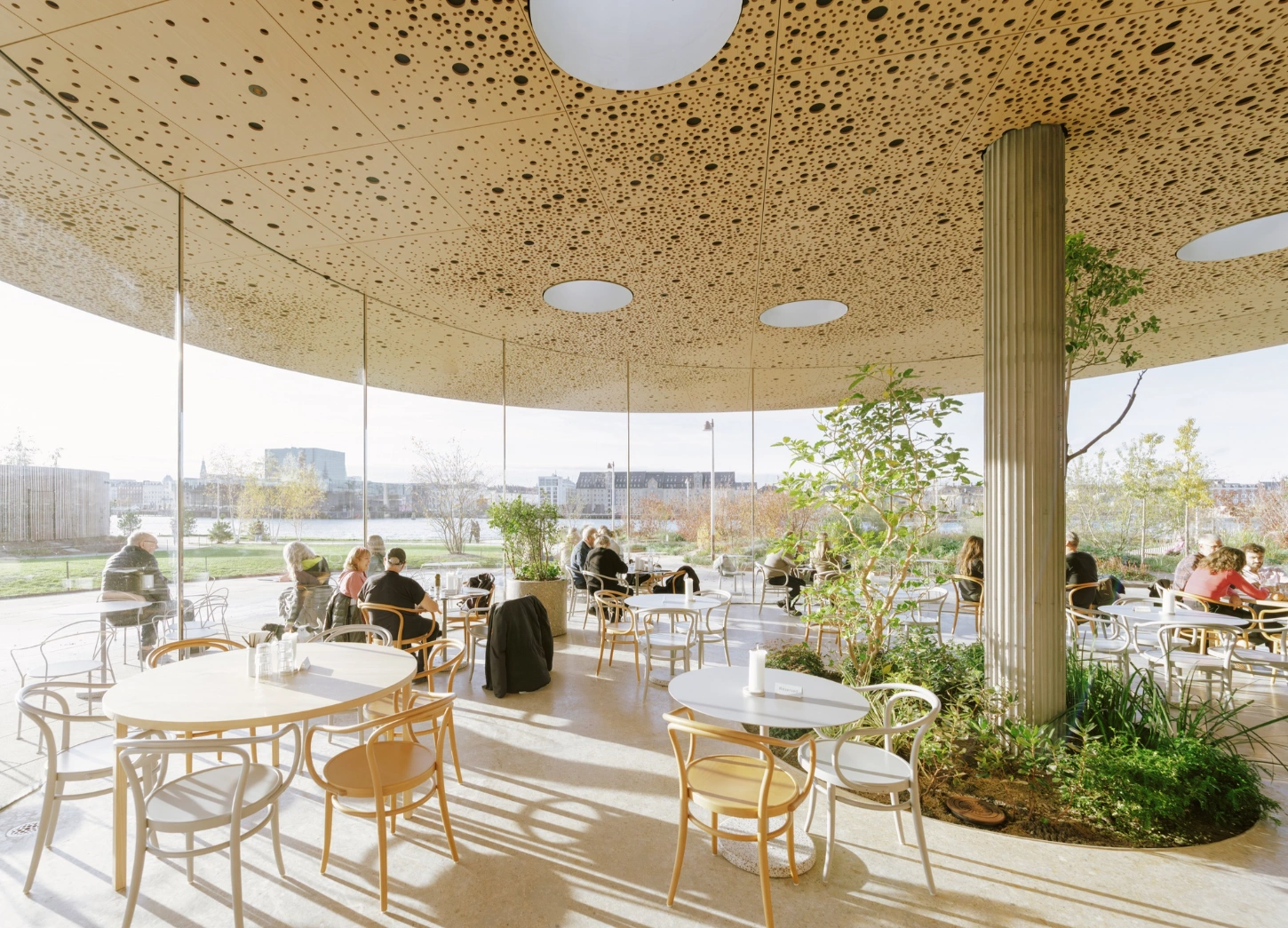 Opera Park by Cobe, landscape, architecture, green, sustainable