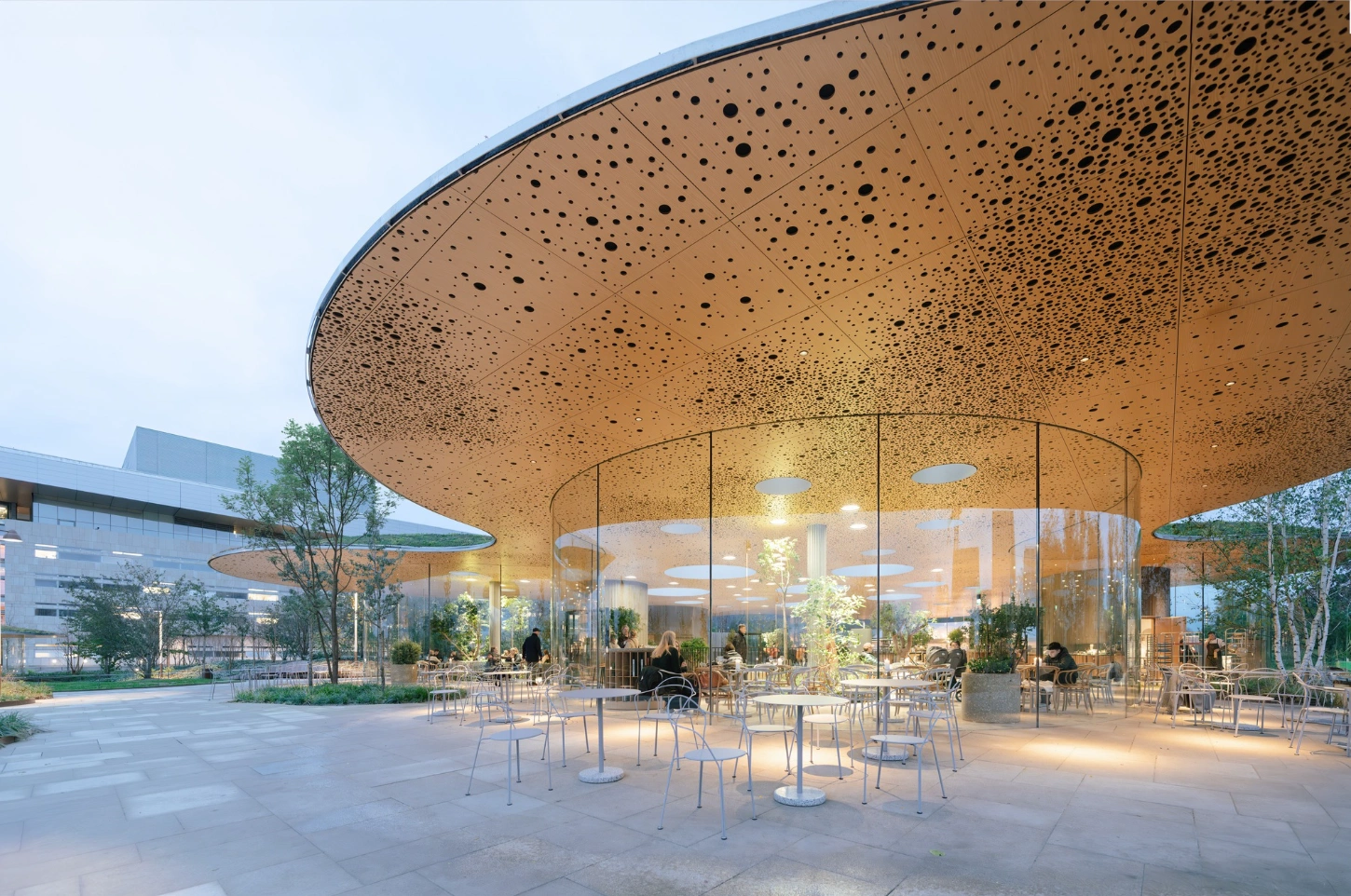 Opera Park by Cobe, landscape, architecture, green, sustainable