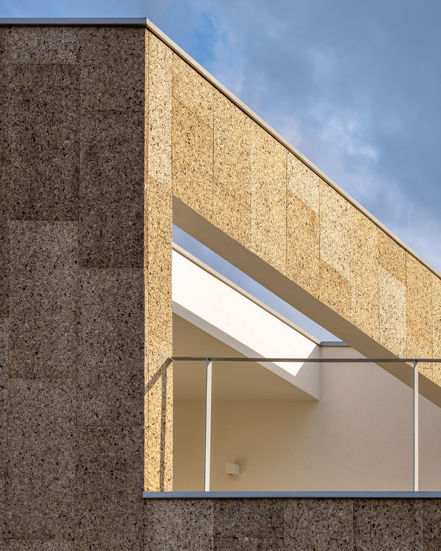 Casa Eñe by Estudio Albar, cork, architecture, house, white, interiors