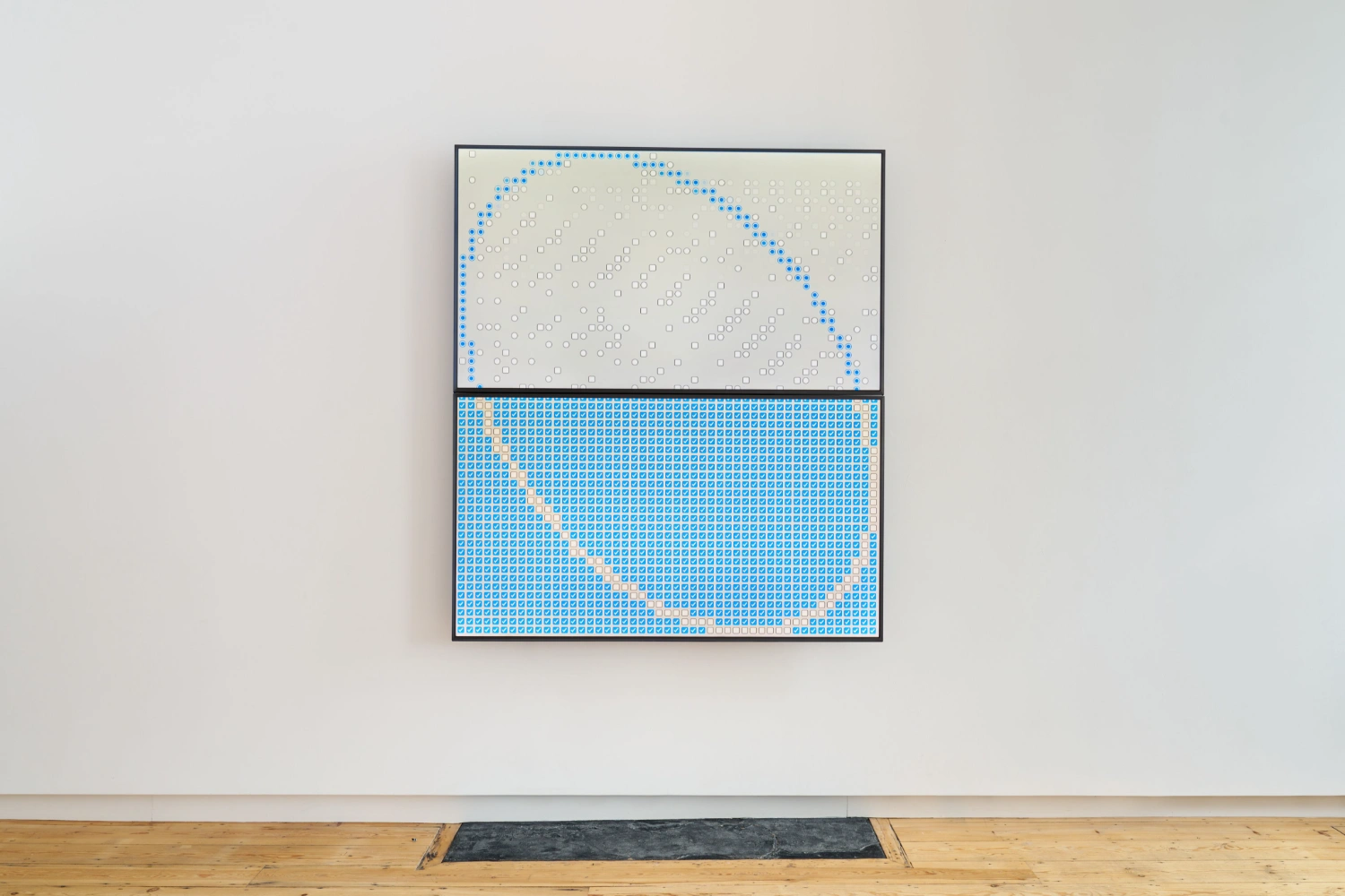 HAHA, over-time by John Provencher, gen-art, digital, art, NFT, minimalism