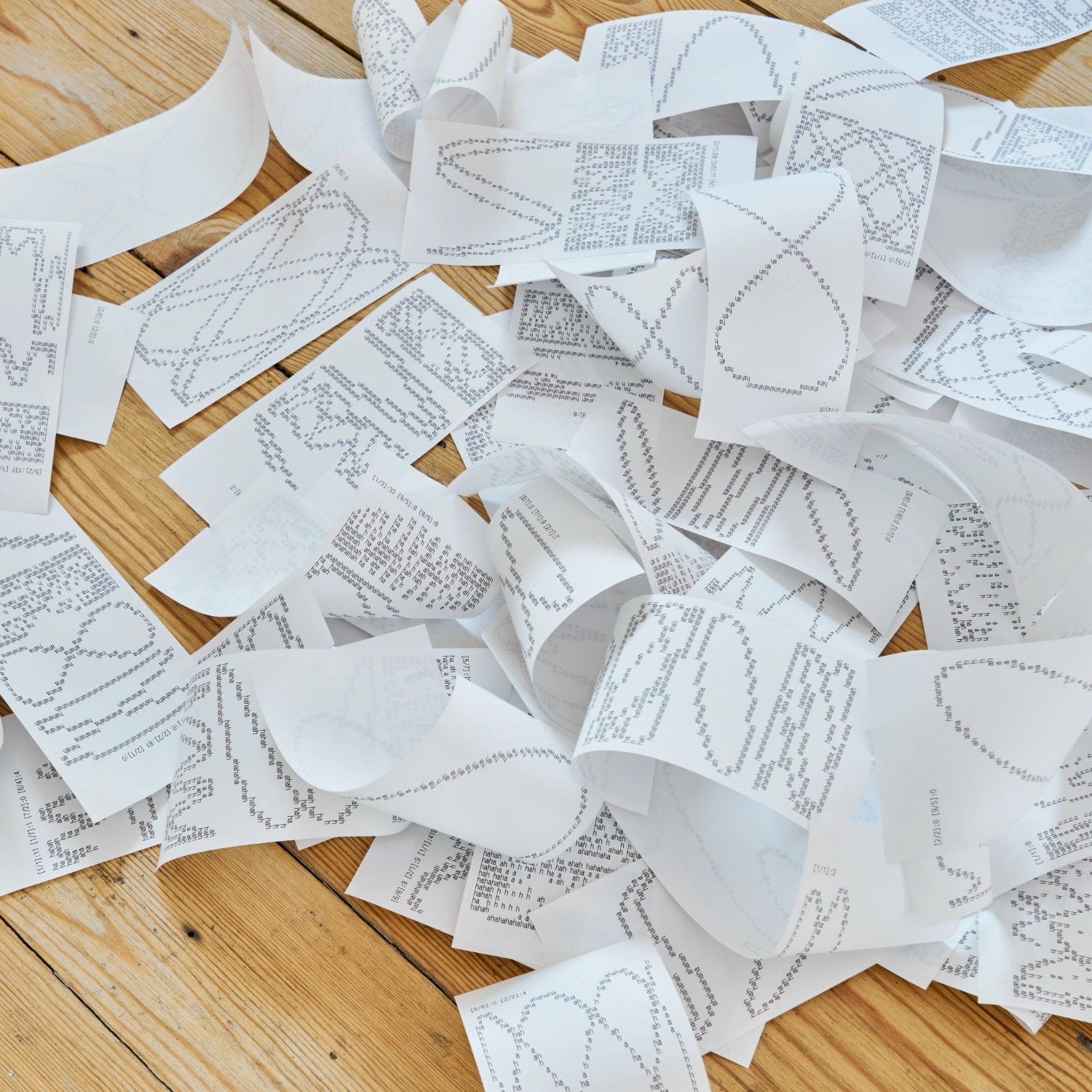 HAHA, over-time by John Provencher, gen-art, digital, art, NFT, minimalism