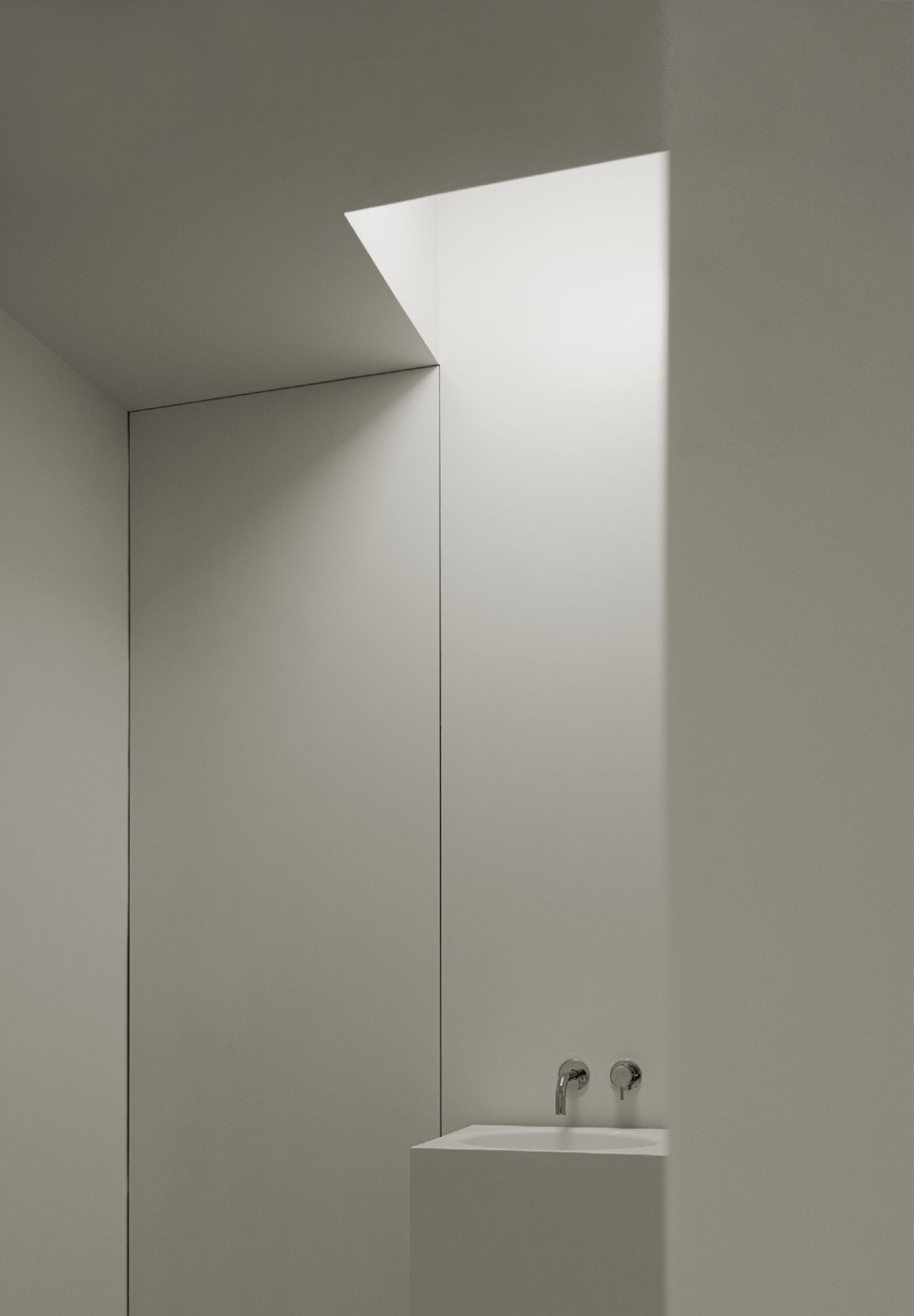 JPS Gallery by Deza Setien, gallery, artspace, white, minimalism, interiors