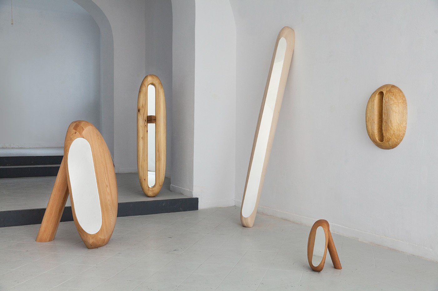 OBJEKT collection by Anna Bera, craft, wood, mirror, object, design