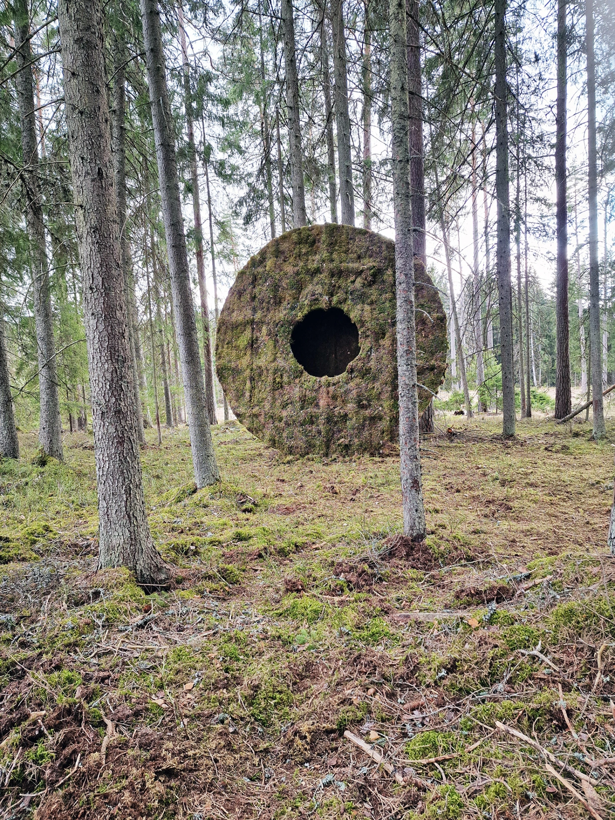 Moss Hut by Ulf Mejergren Architects (UMA), organic, architecture, nature, sweden