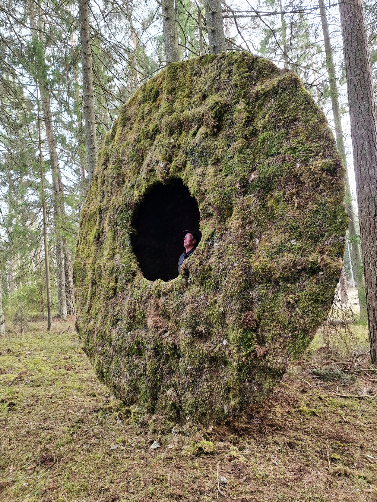 Moss Hut by Ulf Mejergren Architects (UMA), organic, architecture, nature, sweden
