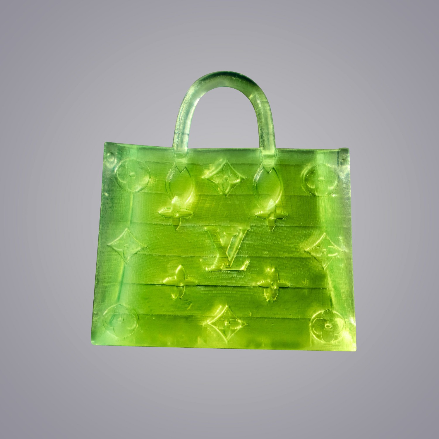 Microscopic LV Handbag by MSCHF, 3D, art, fashion, design, technology