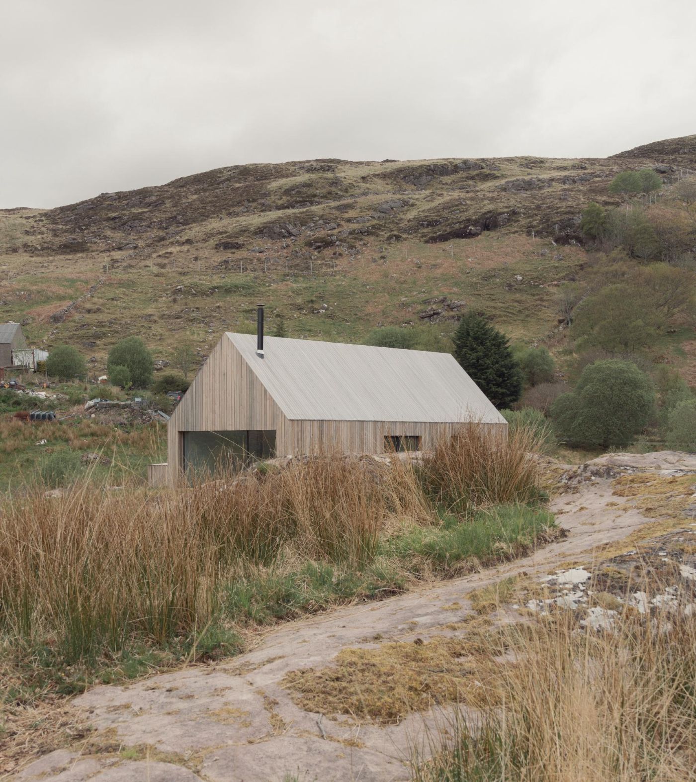 Diabeg by Dualchas Architects, glass, stone, craft, renovation, interiors